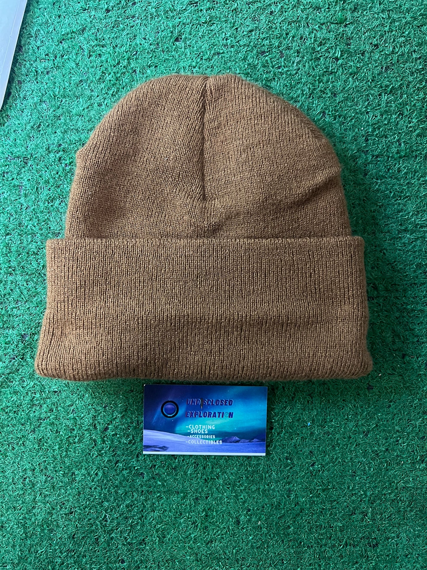 Carhartt wheat brown beanie