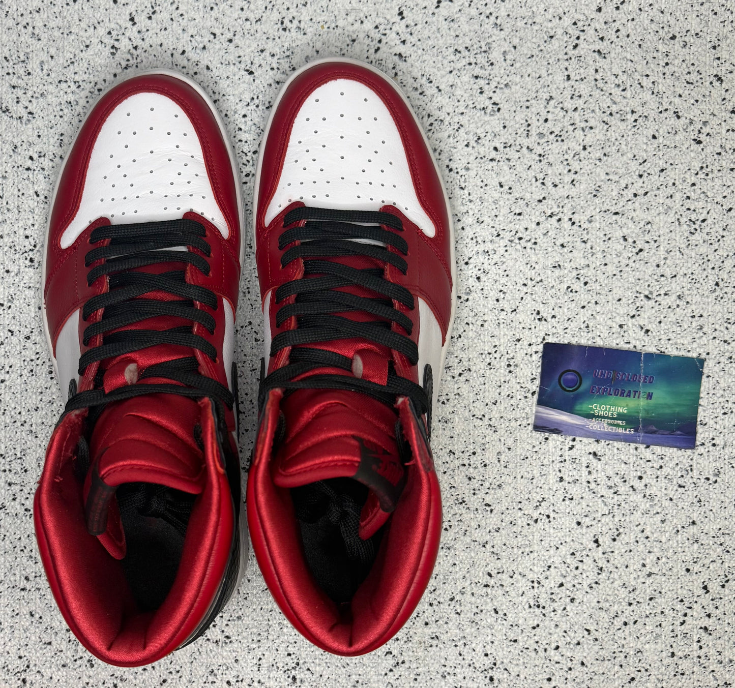Jordan 1 Satin Snake 10.5 Men/12 Women “Preowned”