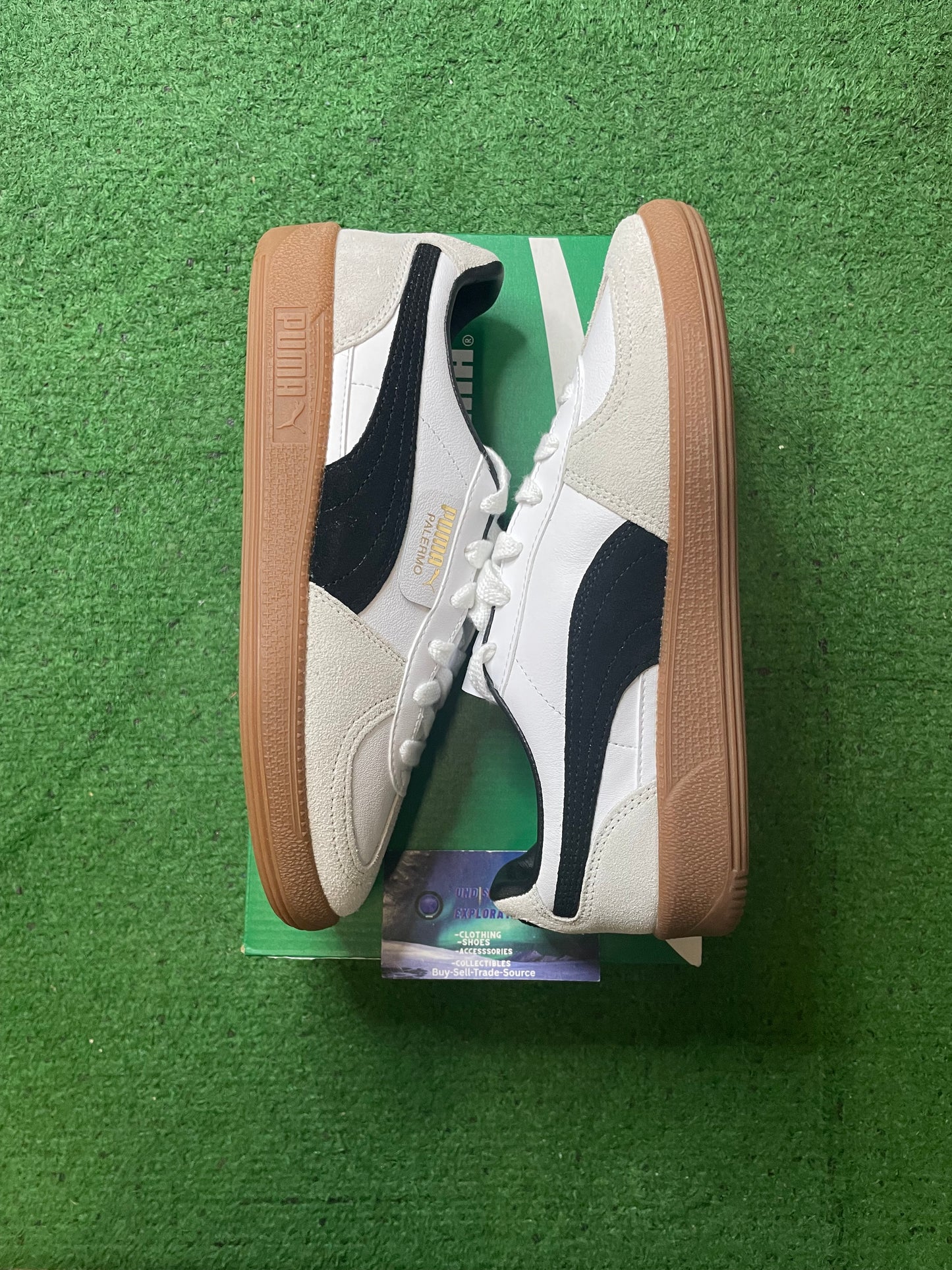 Puma Palermo white gum