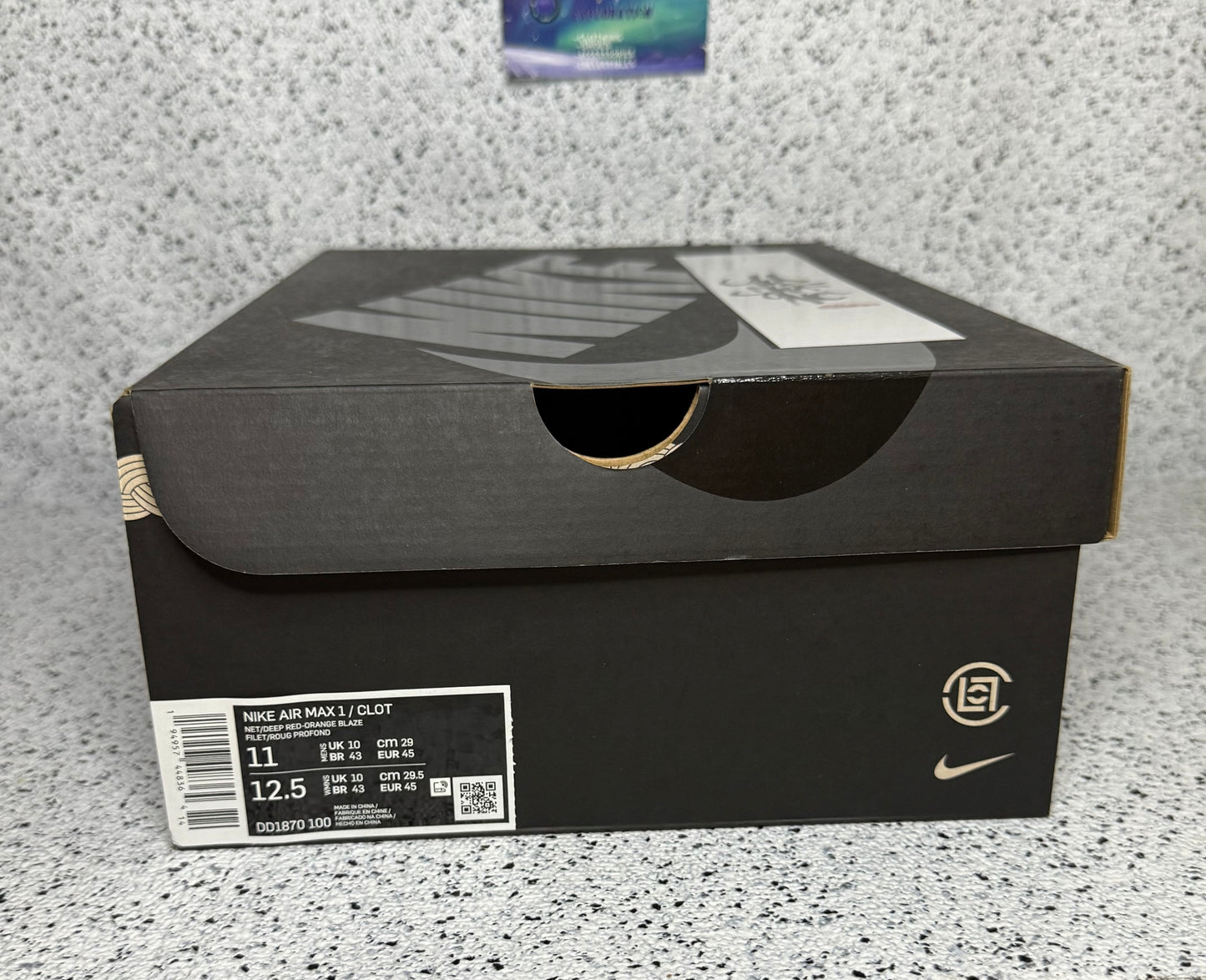 Nike Air Max 1 CLOT Kiss Of Death