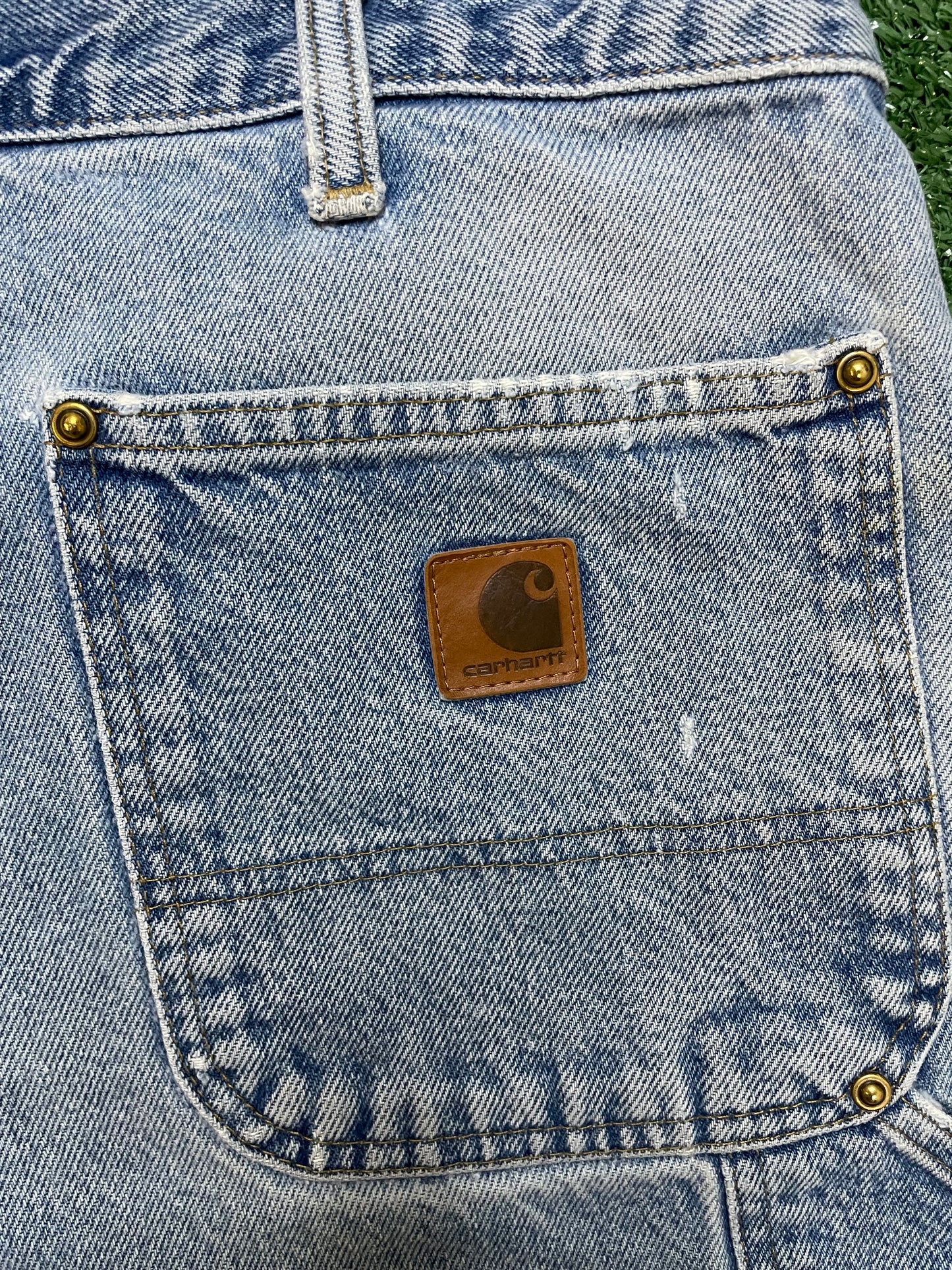 Carhartt denim double knees pants