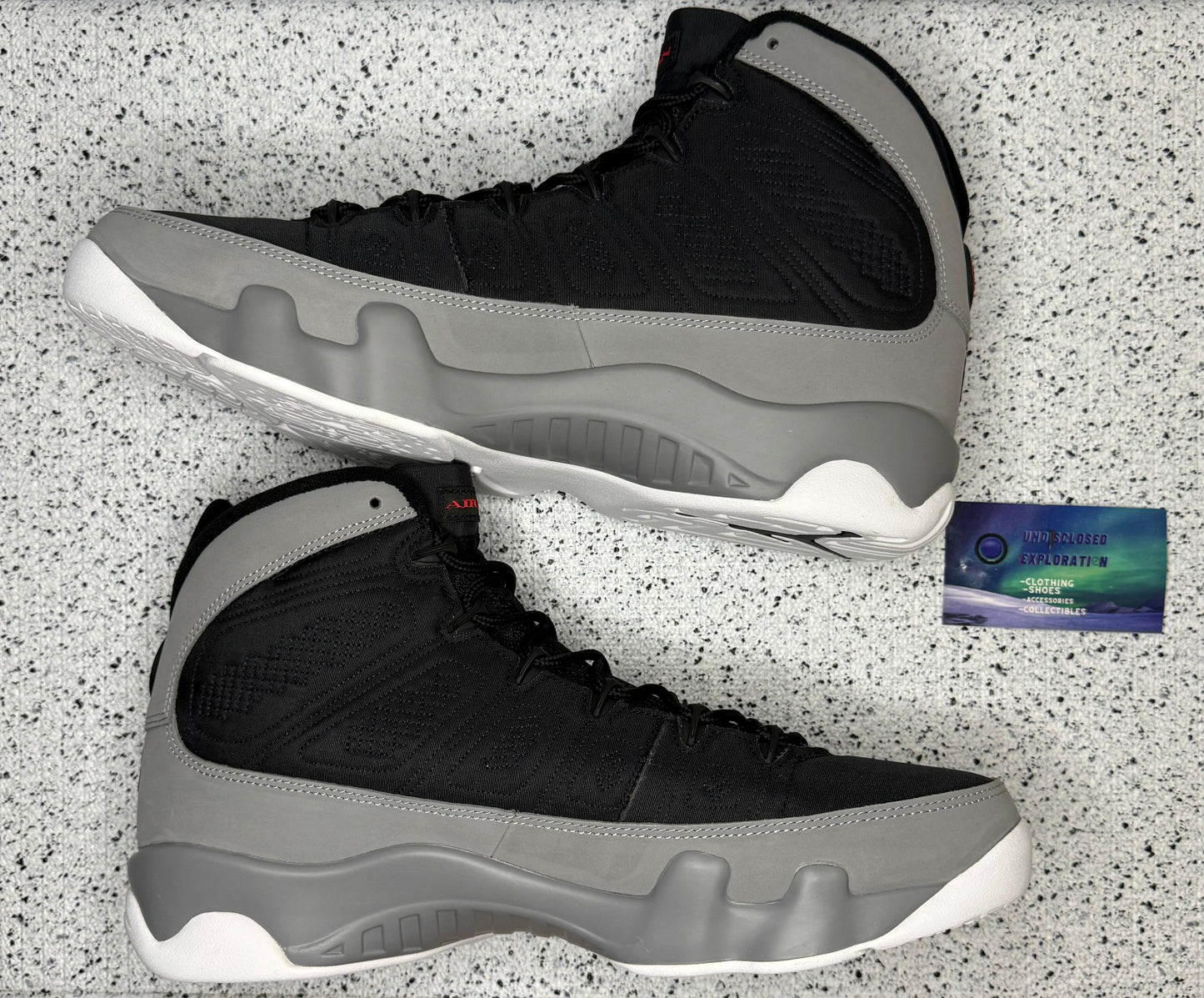 Jordan 9 Particle Grey