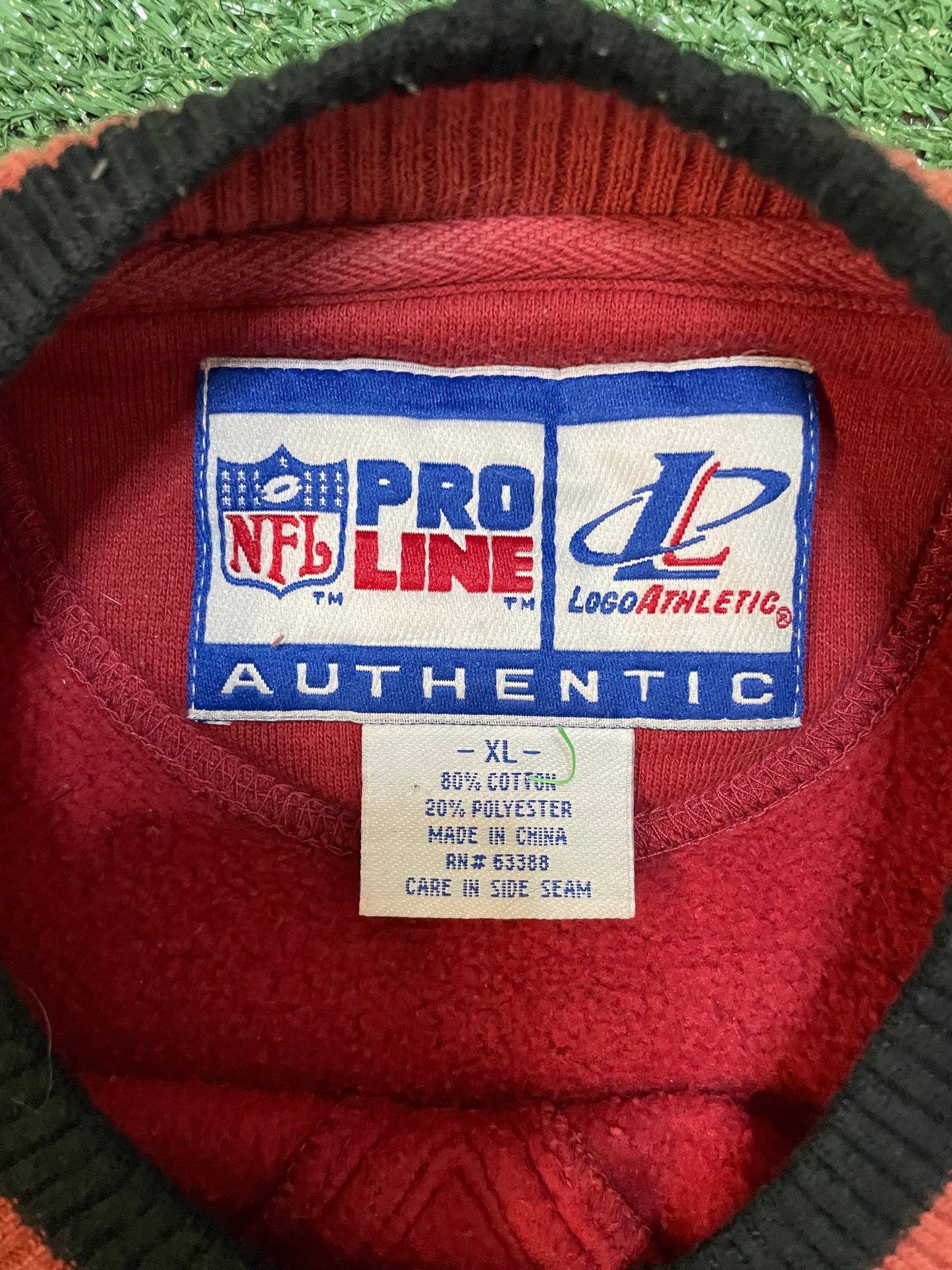 Vintage 1990s San Francisco 49ERS embroidered crewneck