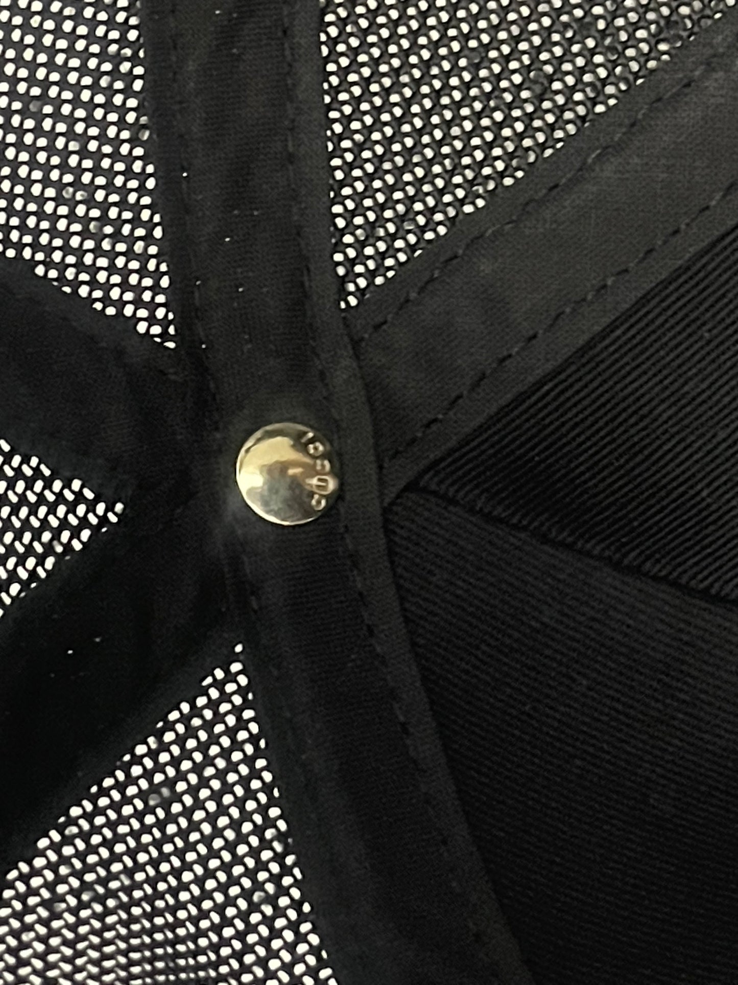 Gucci GG Print Black Hat