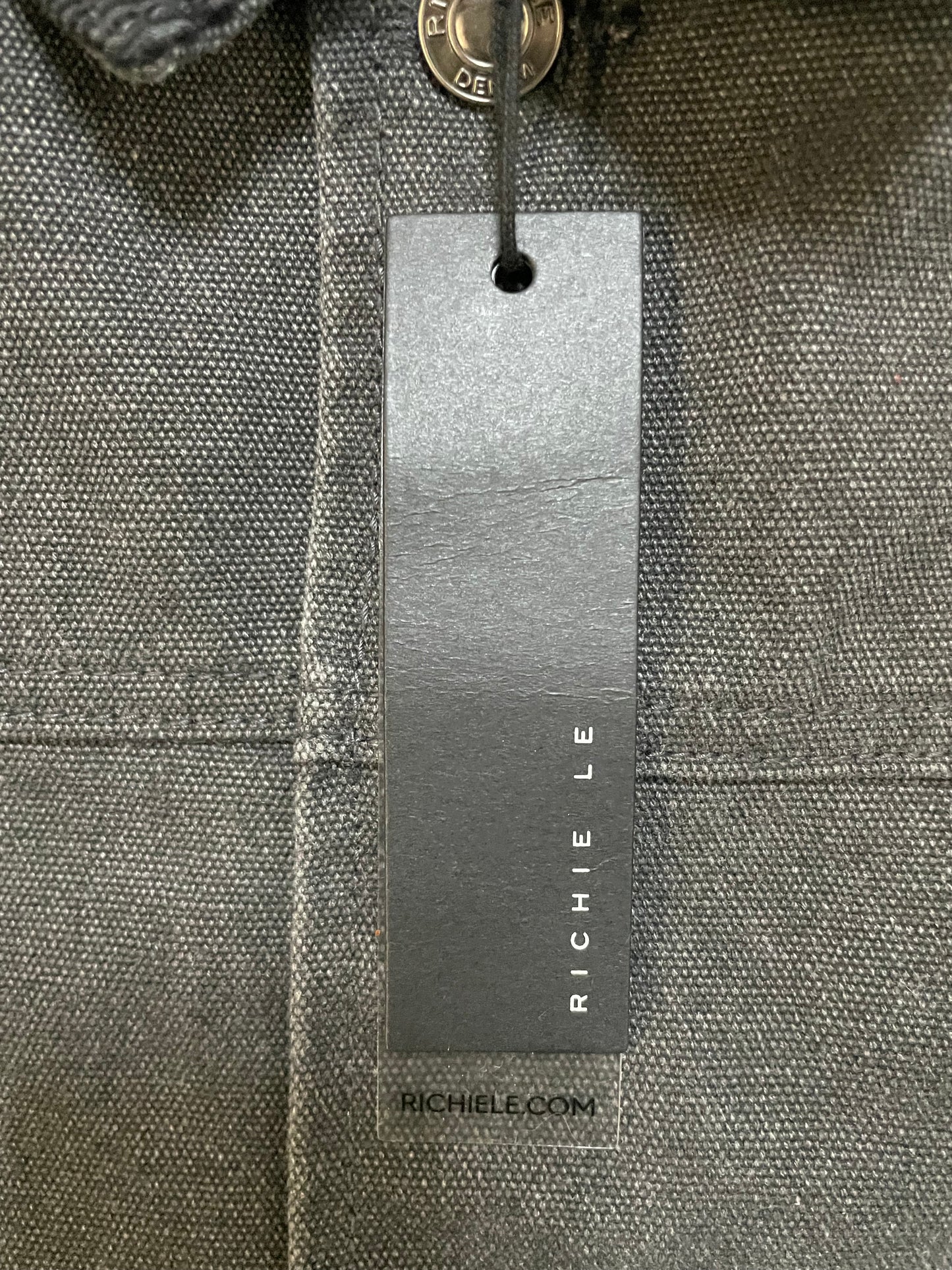Richie le black canvas jacket