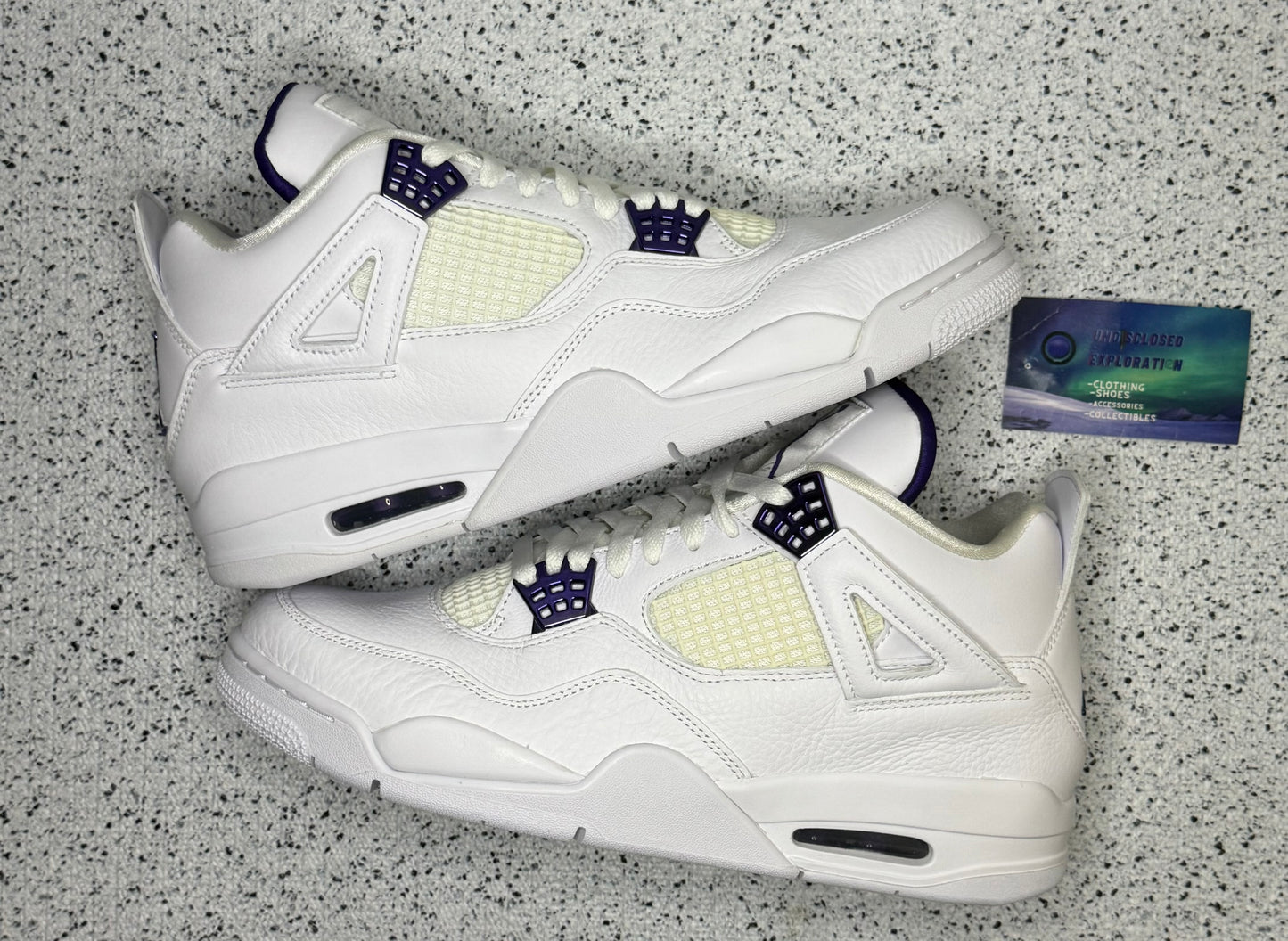 Jordan 4 Metallic Purple