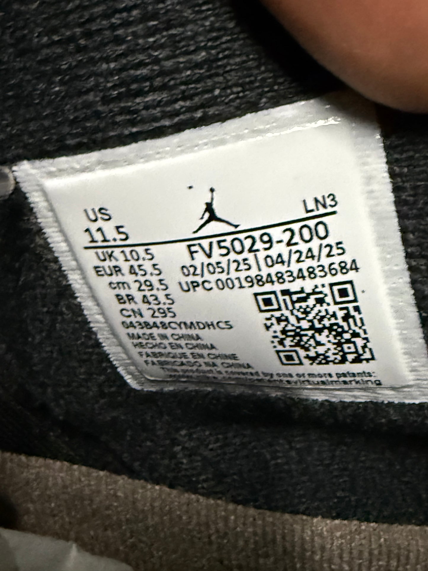 Jordan 4 Cave Stone