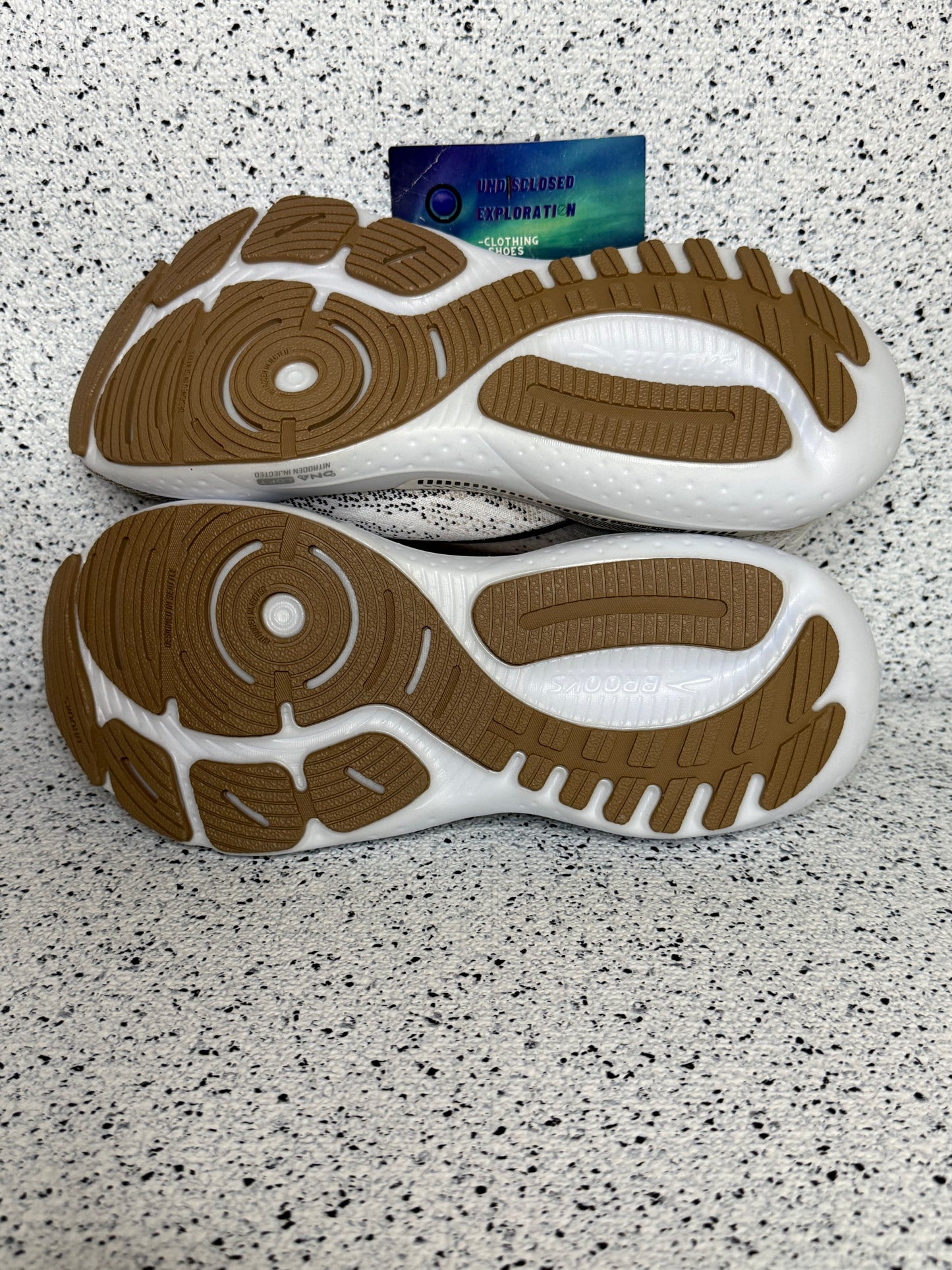 Brooks Glycerin Stealthfit GTS 21 White Grey Black