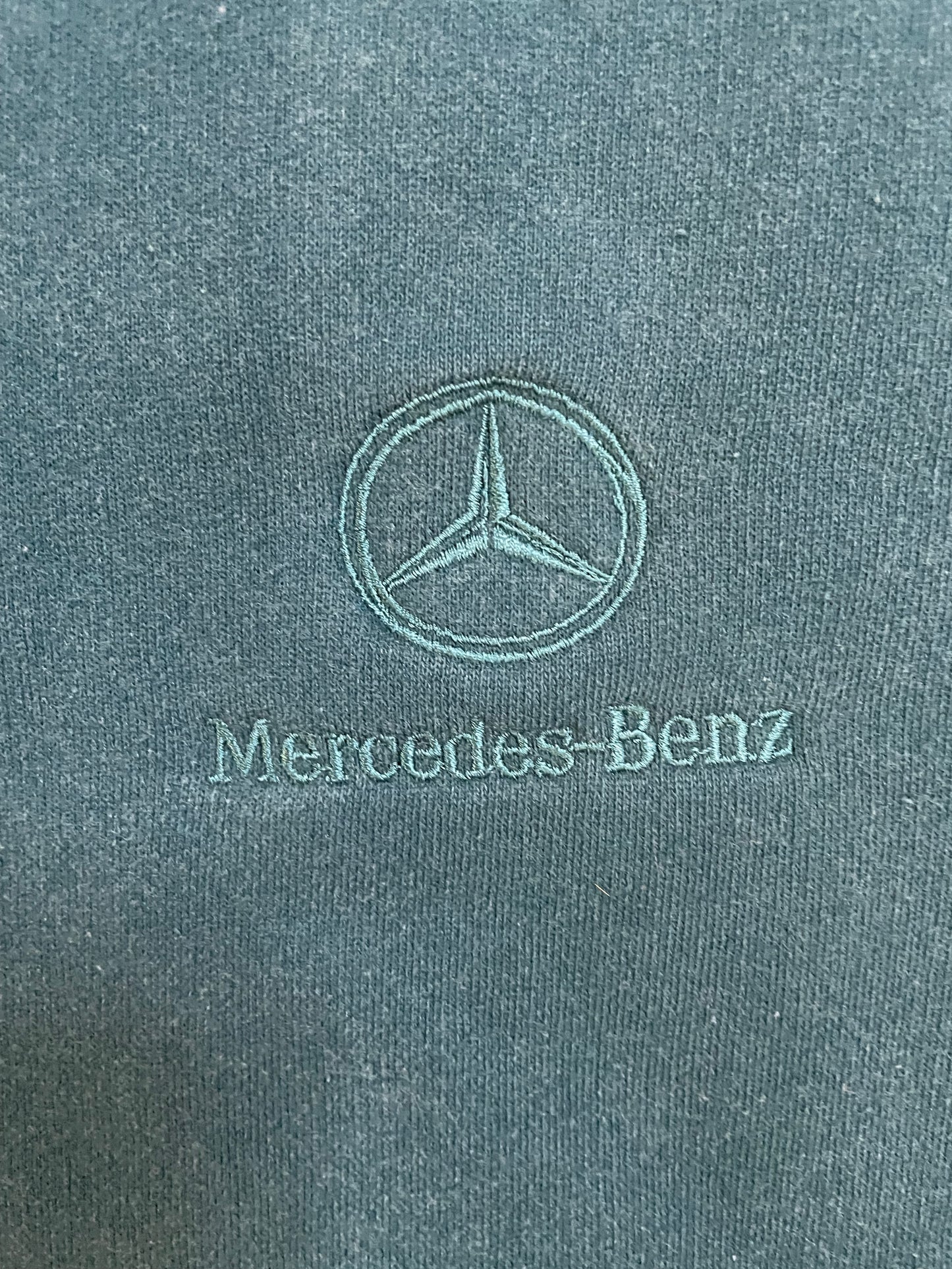 Vintage 1990s Mercedes benz embroidered crewneck