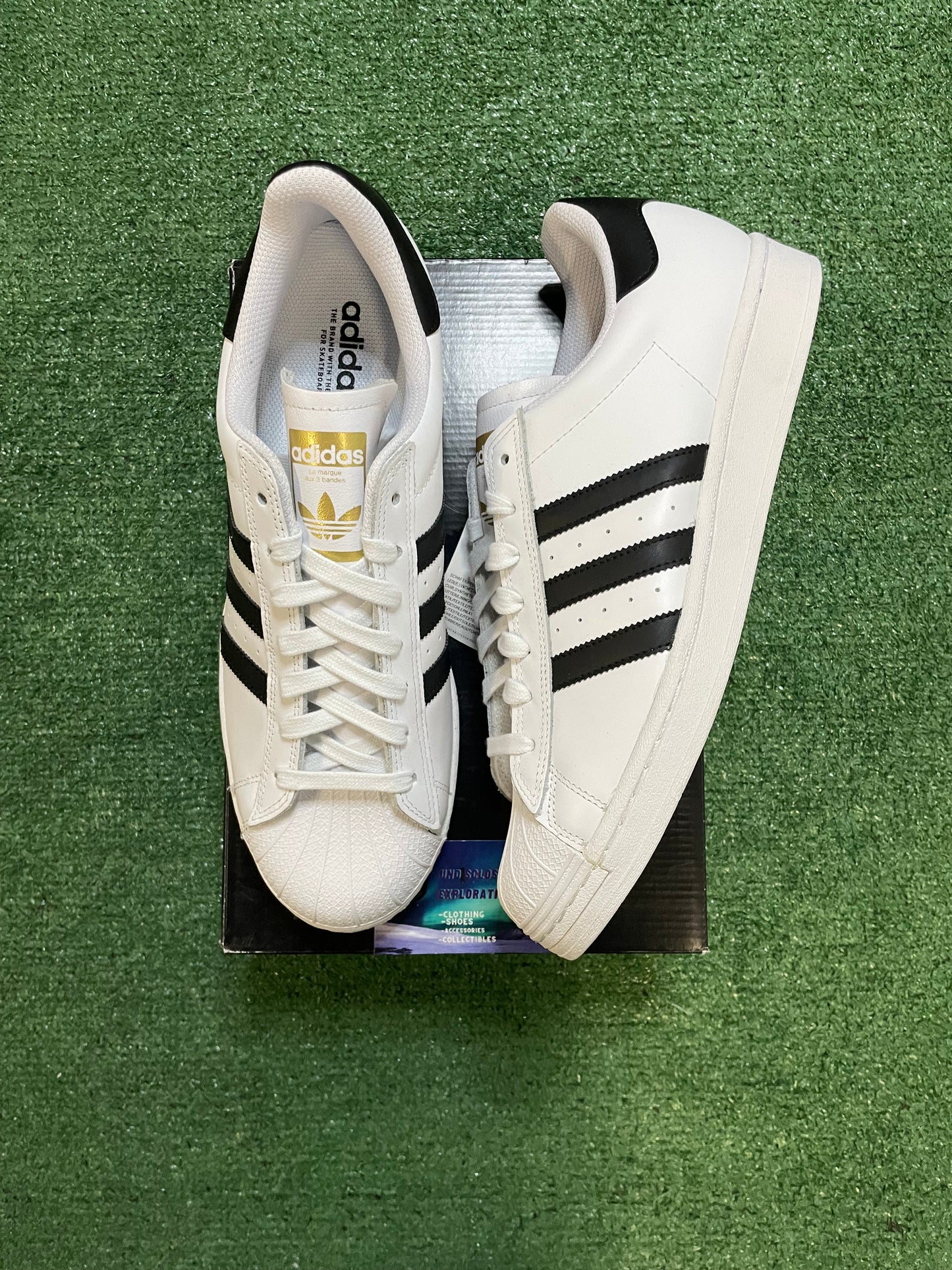 Adidas superstar ADV black and white