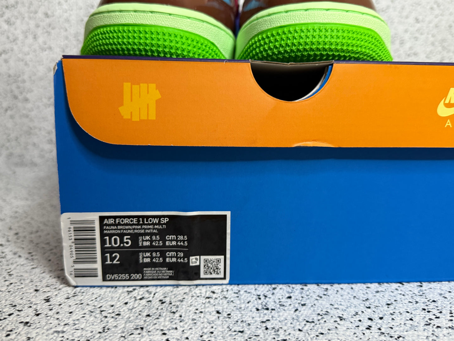 Nike Air Force 1 Undefeated Pink Prime