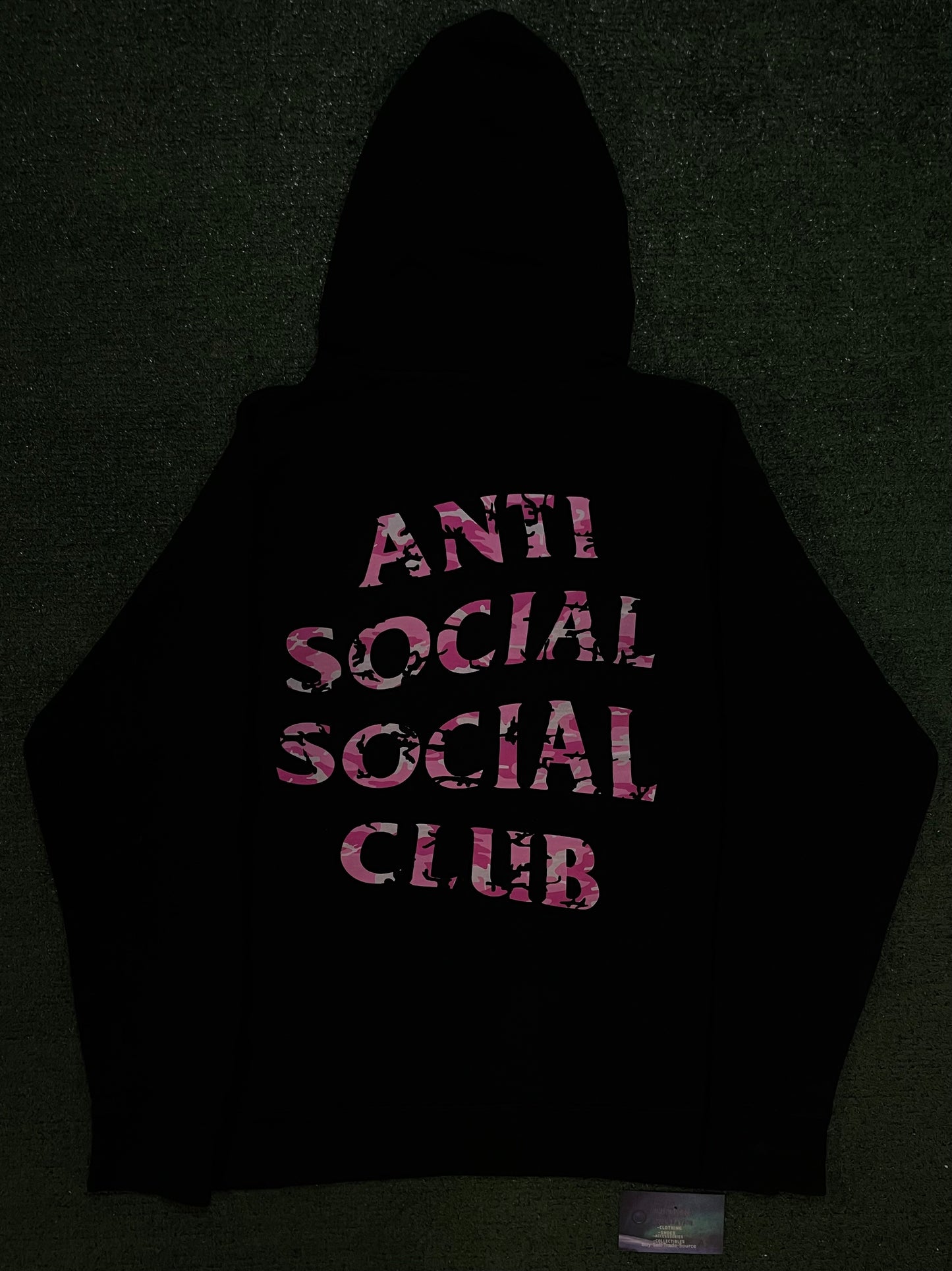 Anti Social Social Club X undeafeated pink camo hoodie