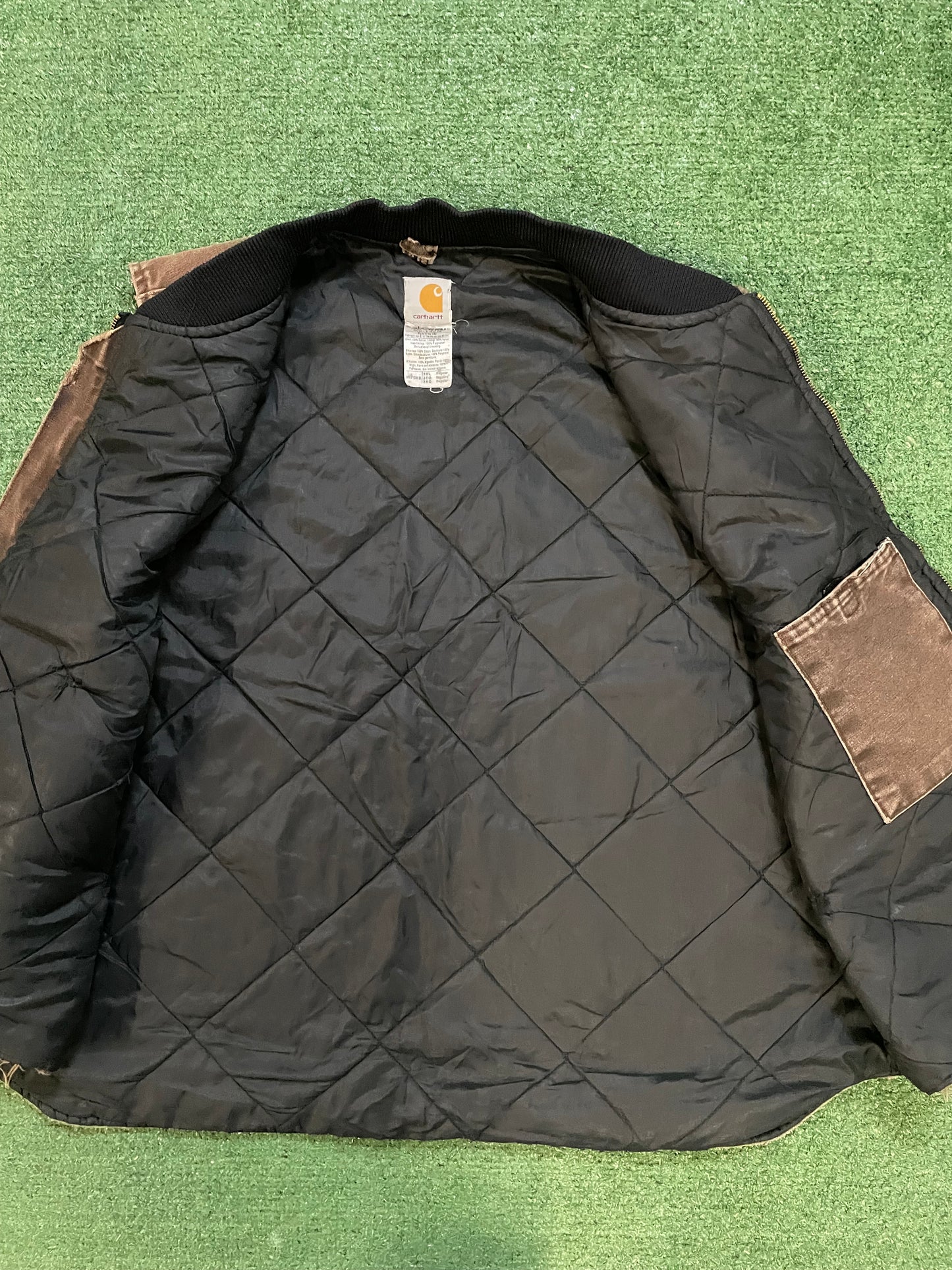 Vintage 2000s Carhartt Dark Brown vest