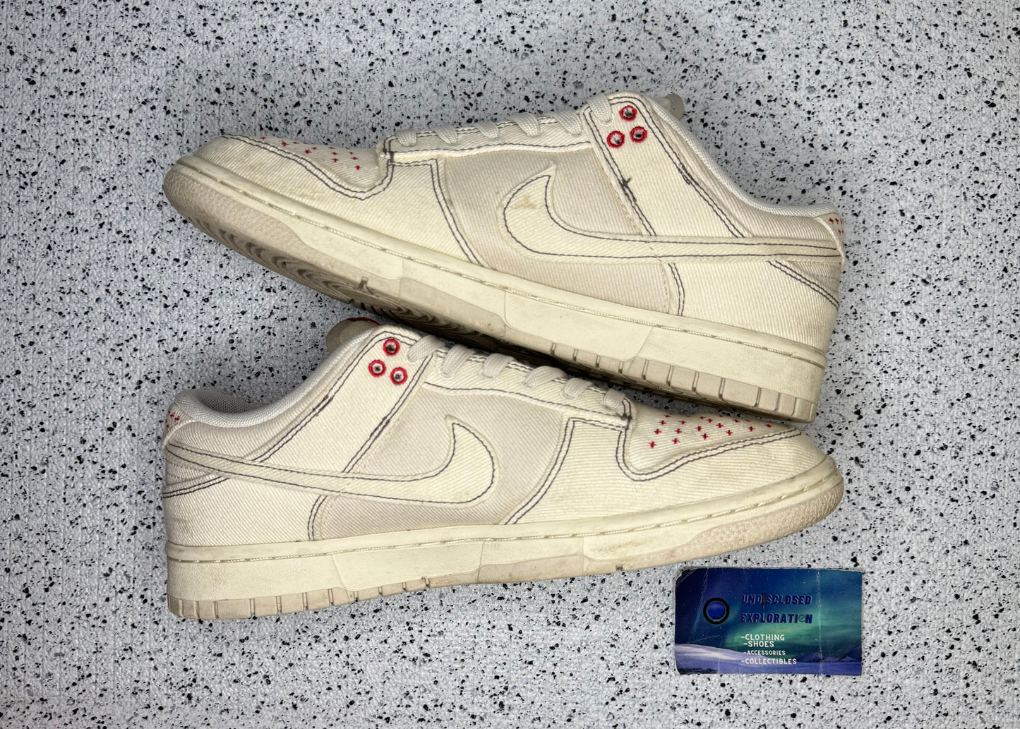 Nike Dunk Low Orewood Sashiko 9 Men/10.5 Women “Preowned”