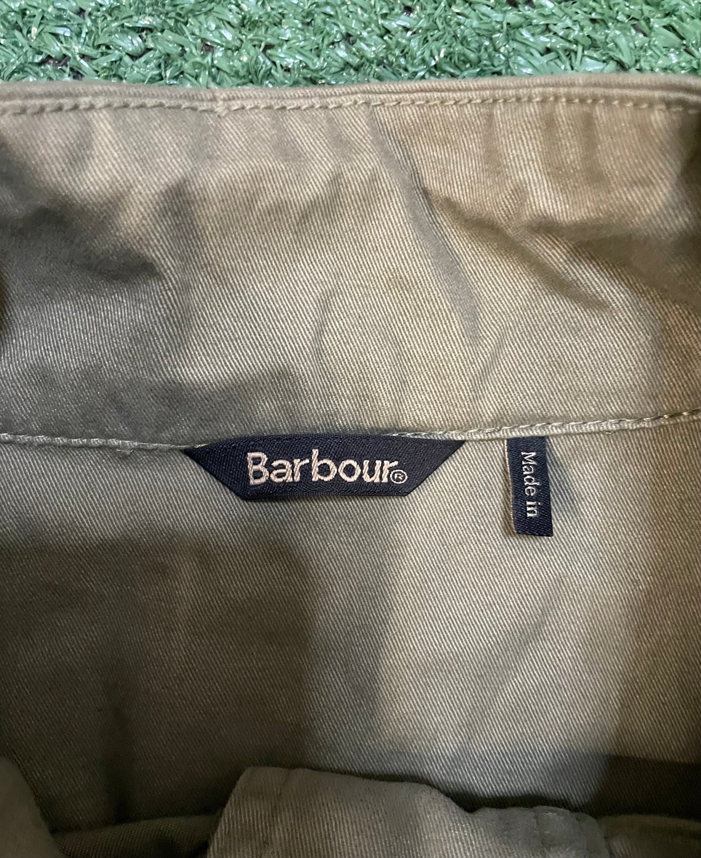 Barbour International olive jacket