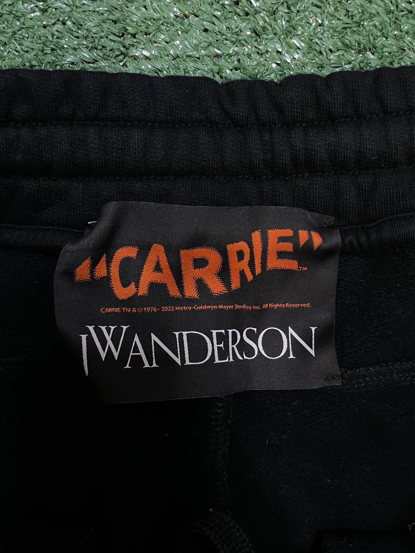 JW Anderson X Carrie black Sweatpants