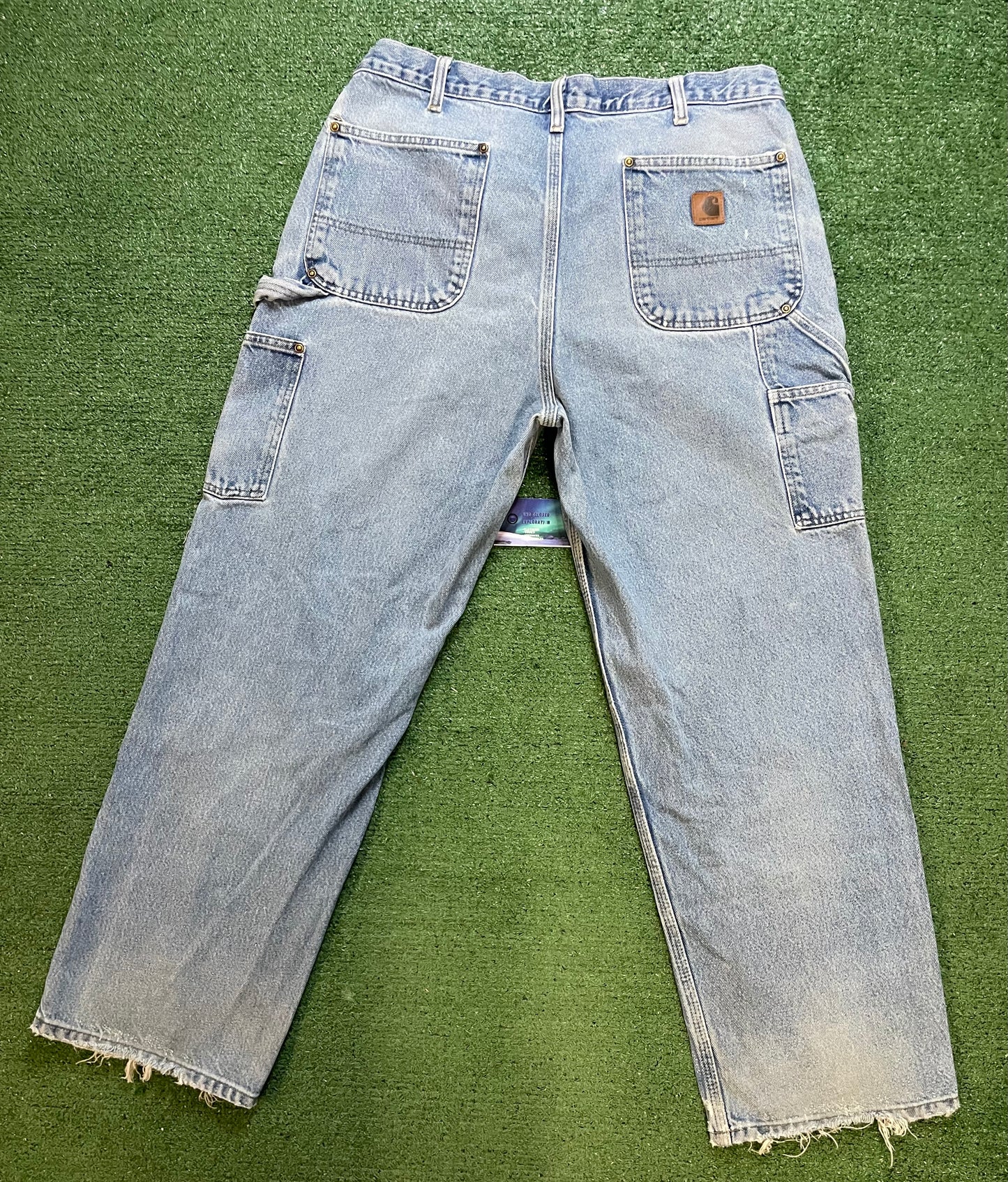 Carhartt denim double knees pants