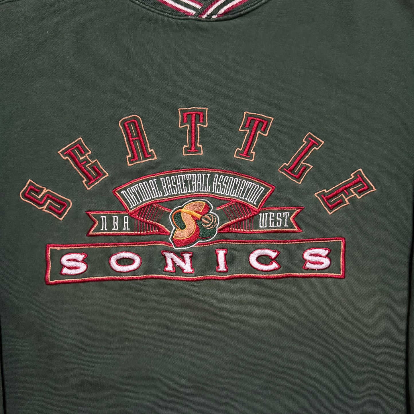 Vintage Seattle SuperSonics Crewneck Pro Player