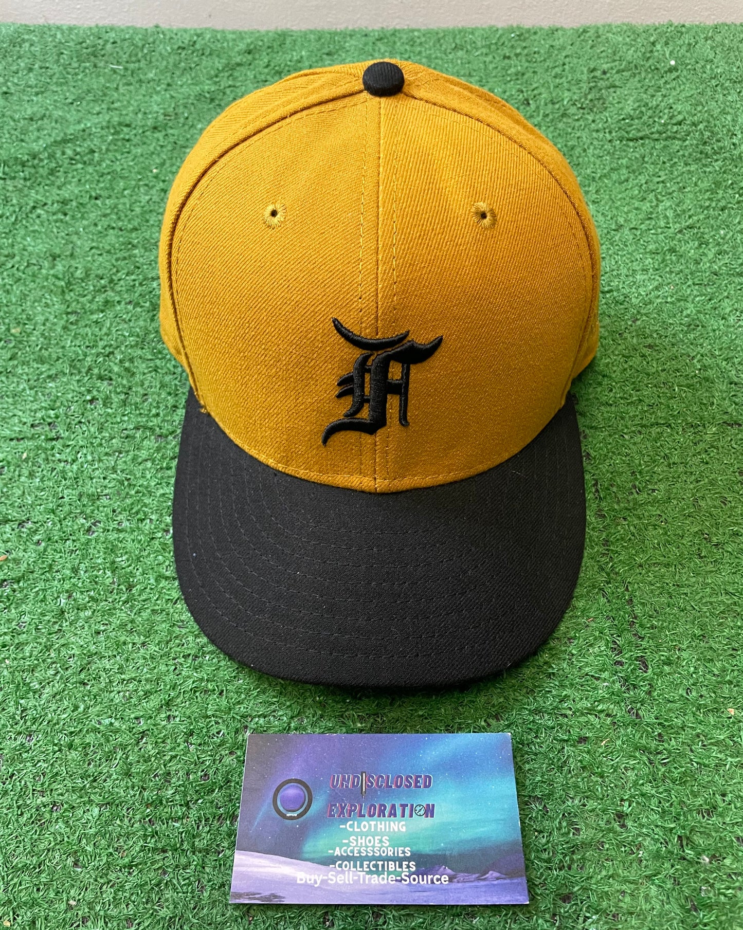 Fear Of God X new era yellow hat