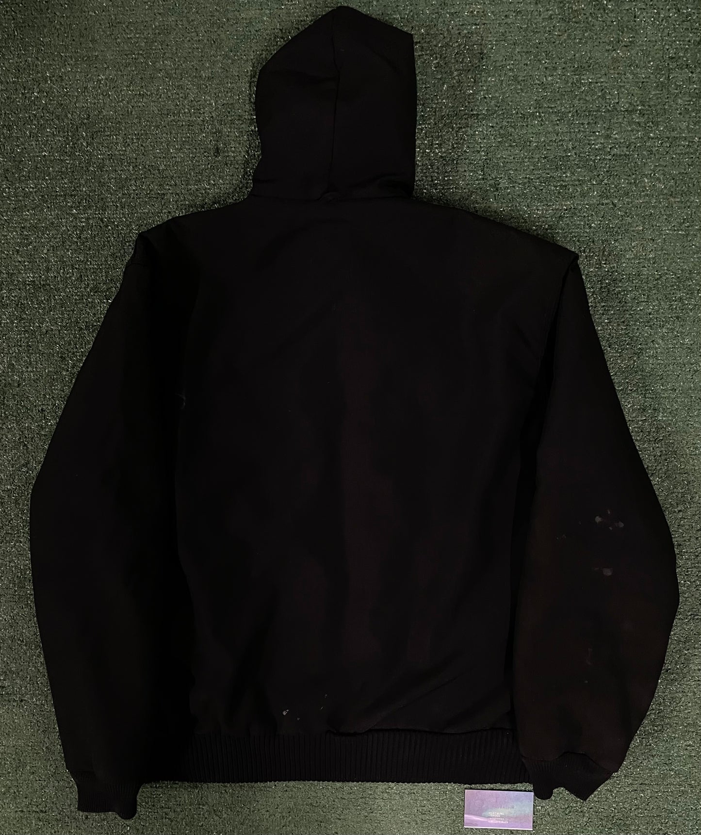 Vintage 1990s black Carhartt Hooded Carhartt jacket