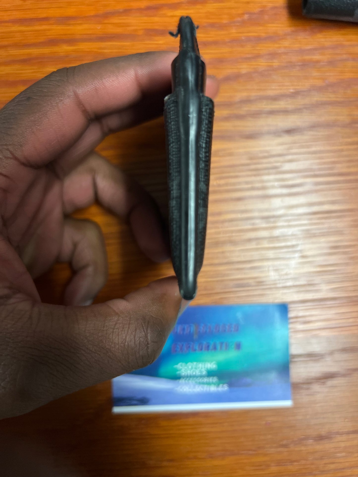 Gucci GG supreme kingsnake card holder