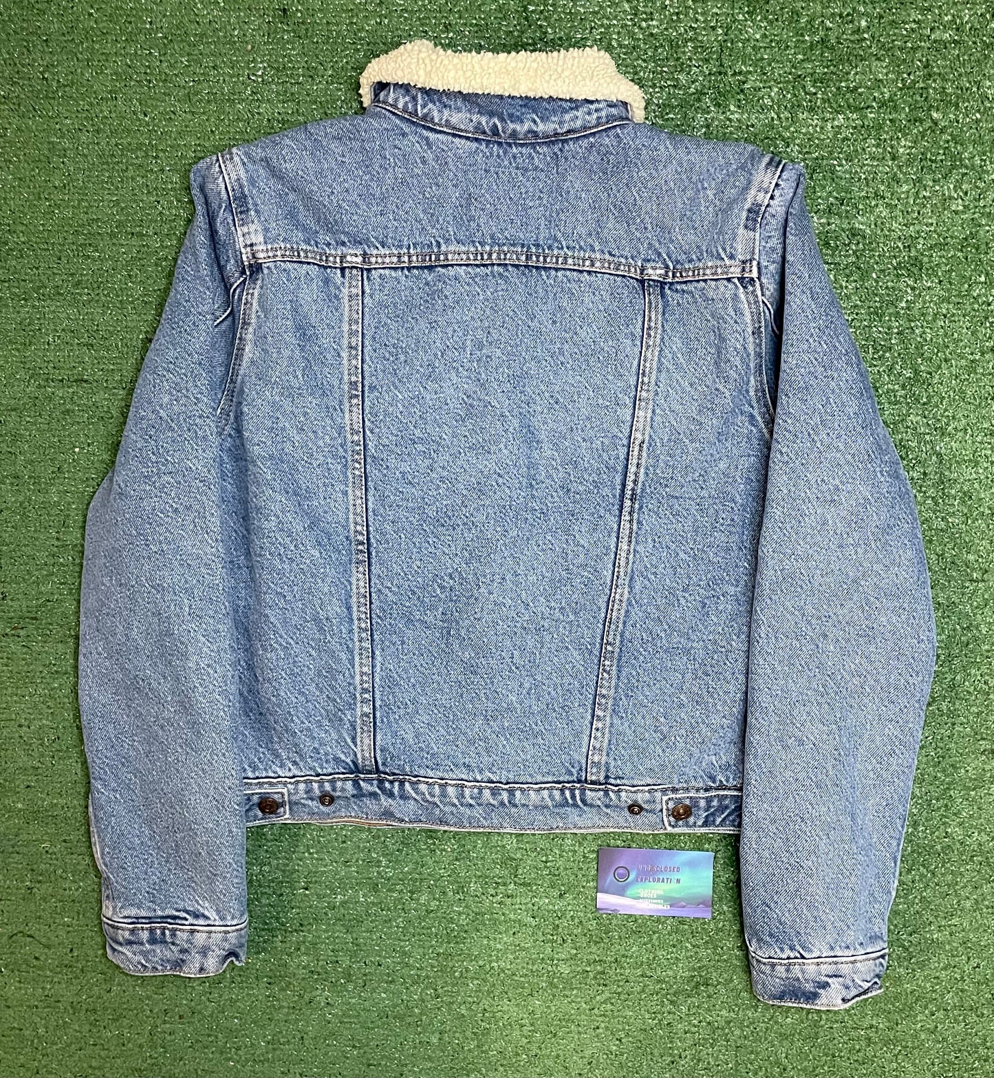Vintage Levi sherpa Jean jacket