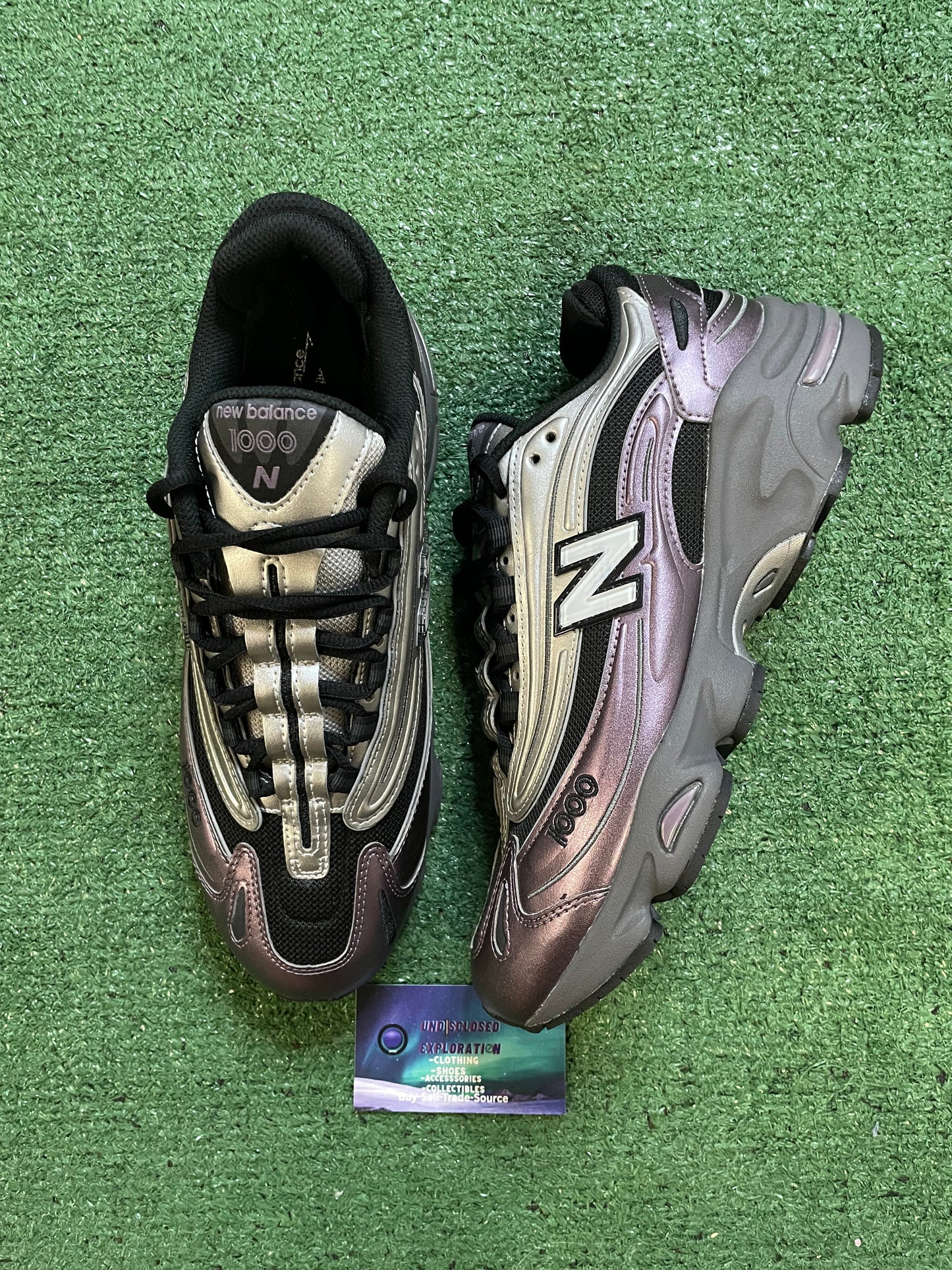 New Balance 1000 Dark Ice Wine size 9.5men/11women
