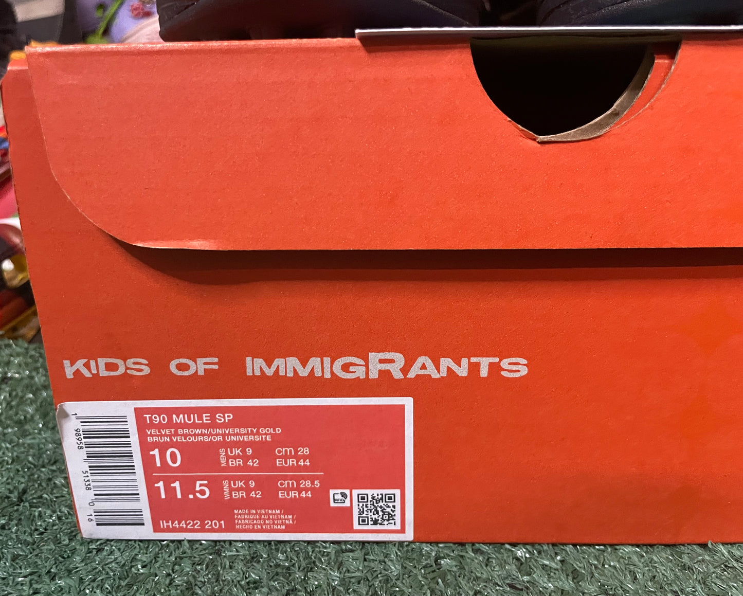 Kids of immigrants T90 Mule SP velvet brown
