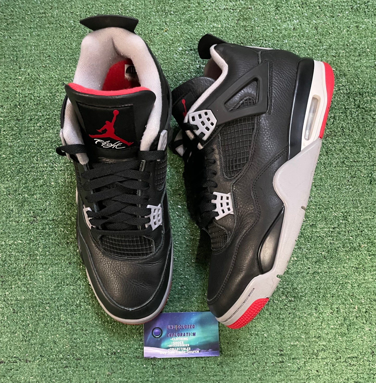 Jordan 4 bred reimagined size 11men/12.5women