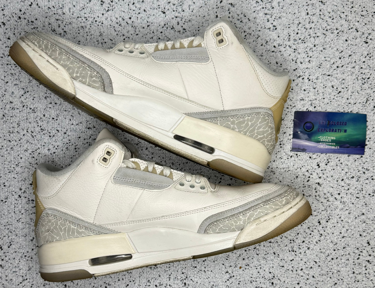 Jordan 3 Craft Ivory 11.5 Men/13 Women “Preowned”