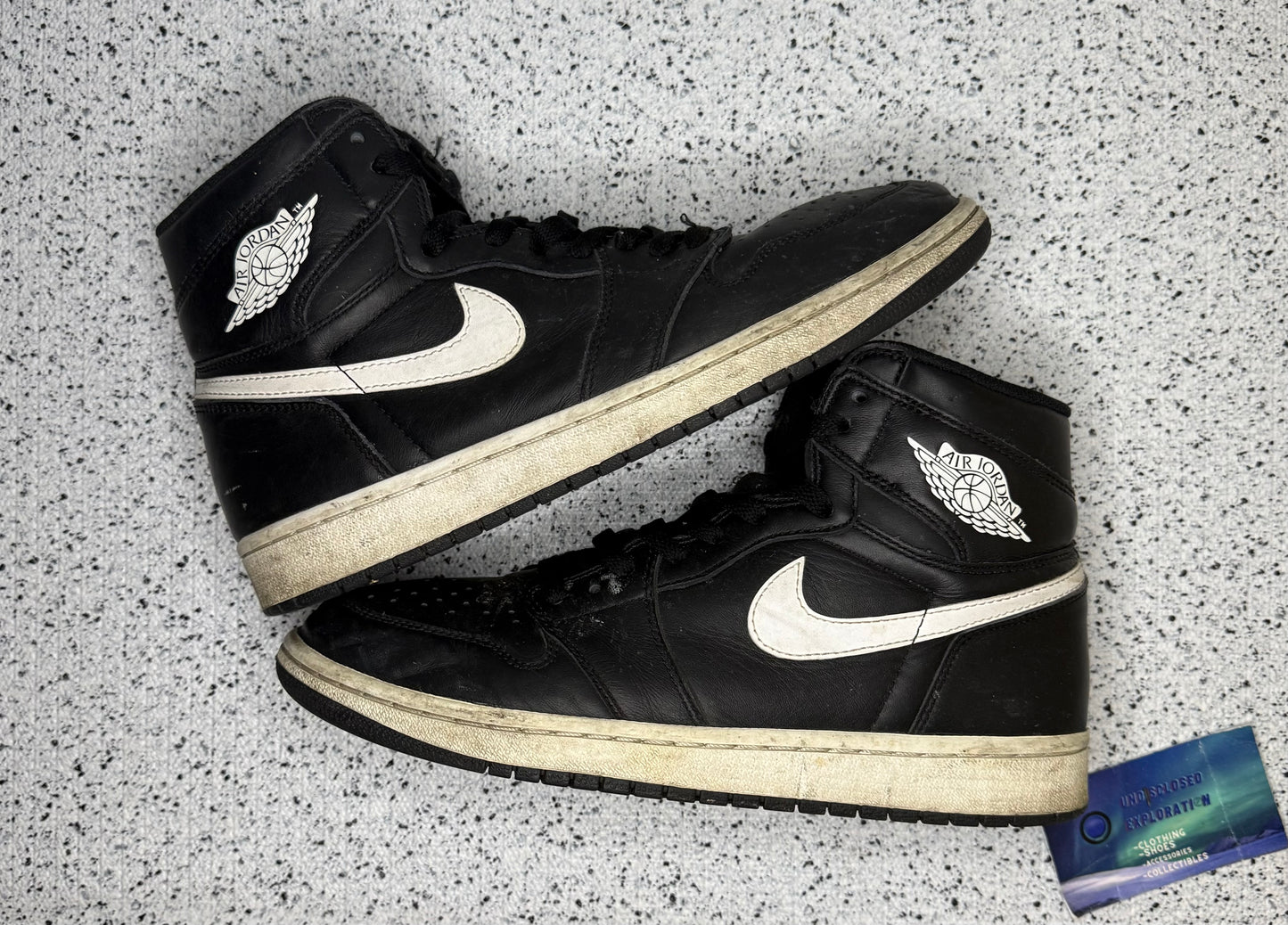 Jordan 1 Ying Yang 9 Men/10.5 Women “Preowned”