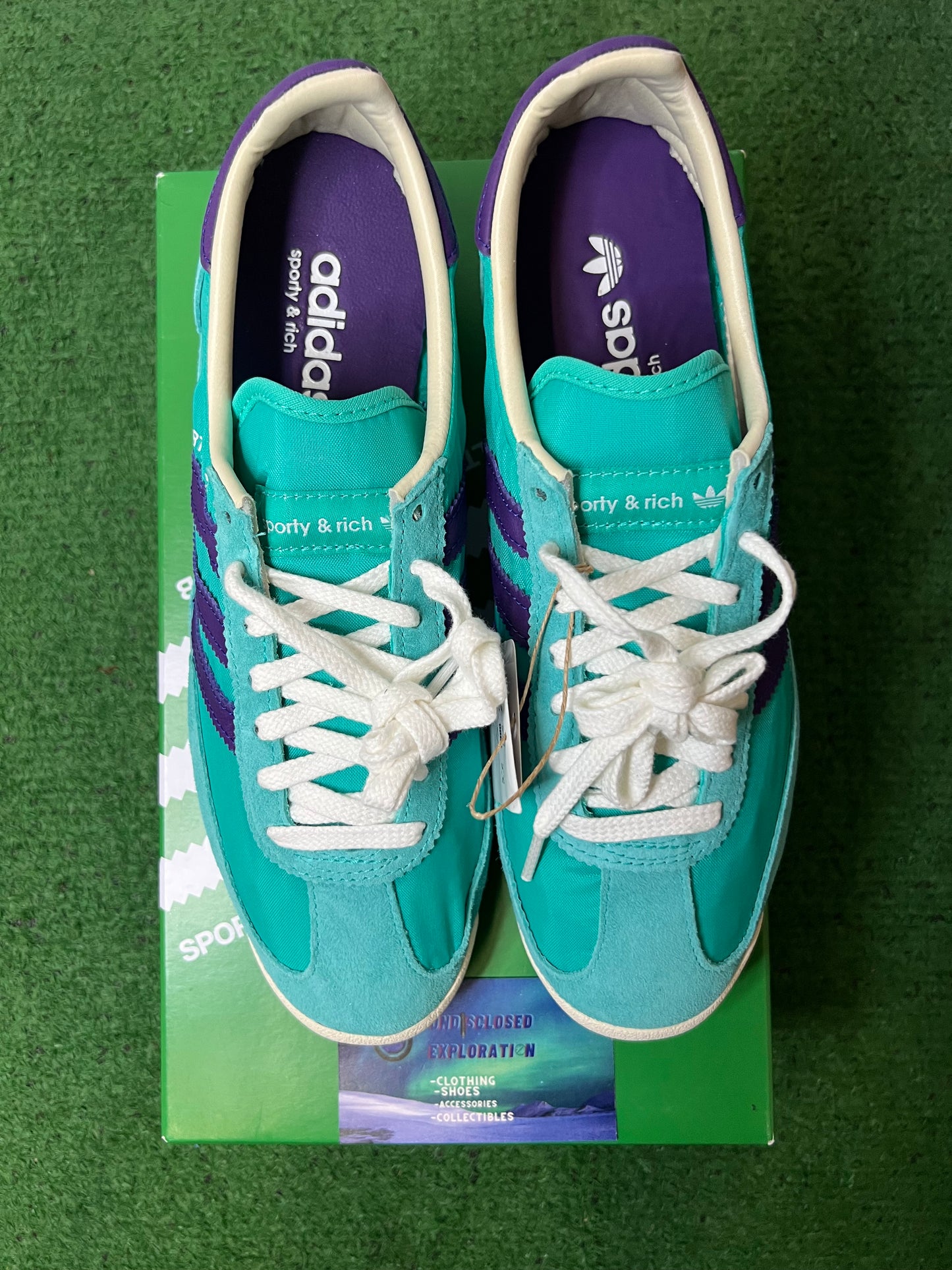 Adidas SL 72 OG X Sporty and rich mint rush