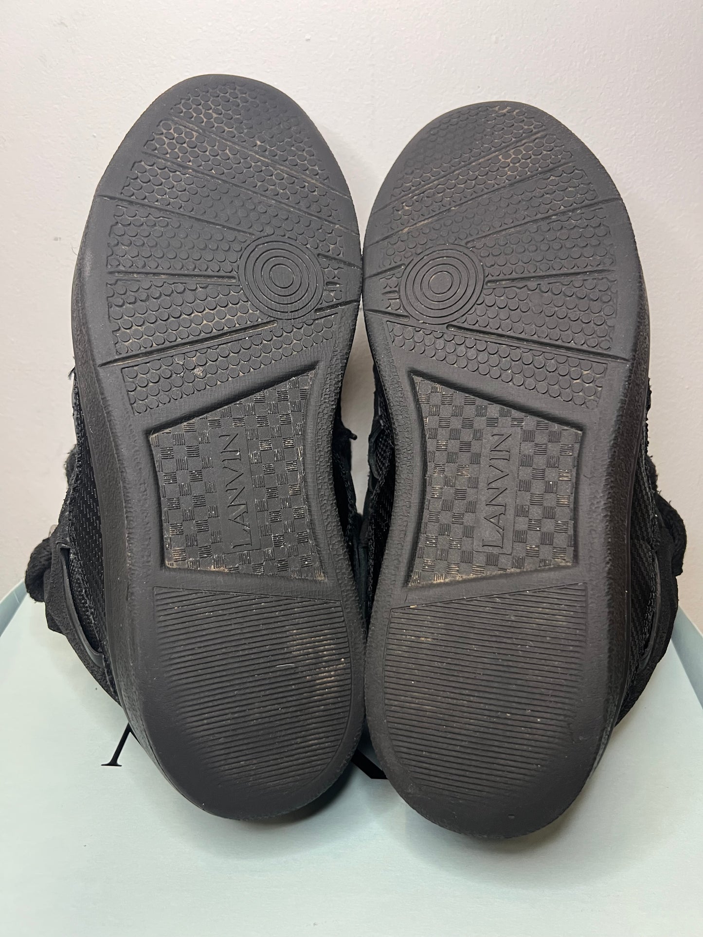 Lanvin Curb black Sneakers size 12men/13.5women(EU 45)