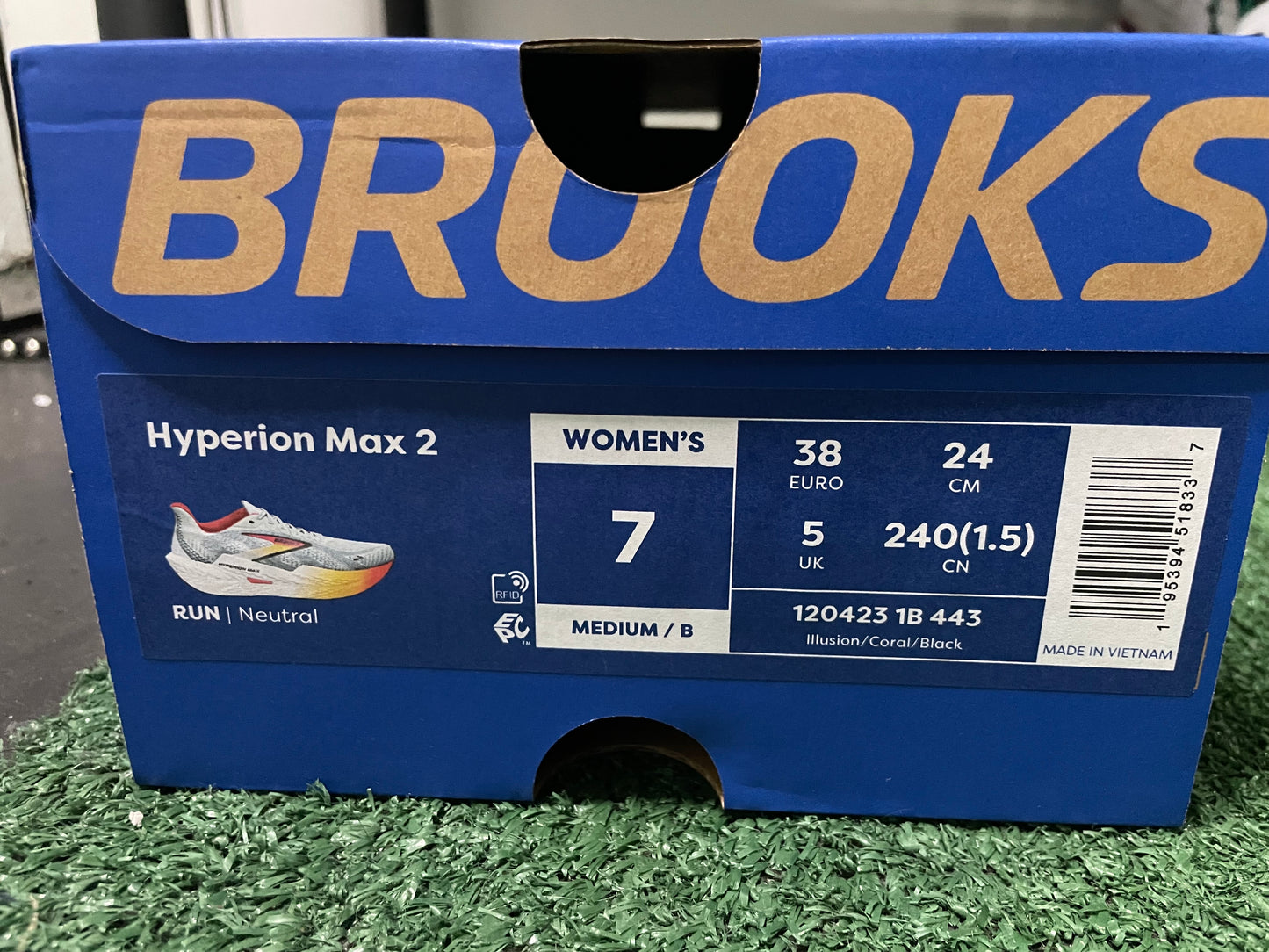 Brooks Hyperion max 2 illusion coral