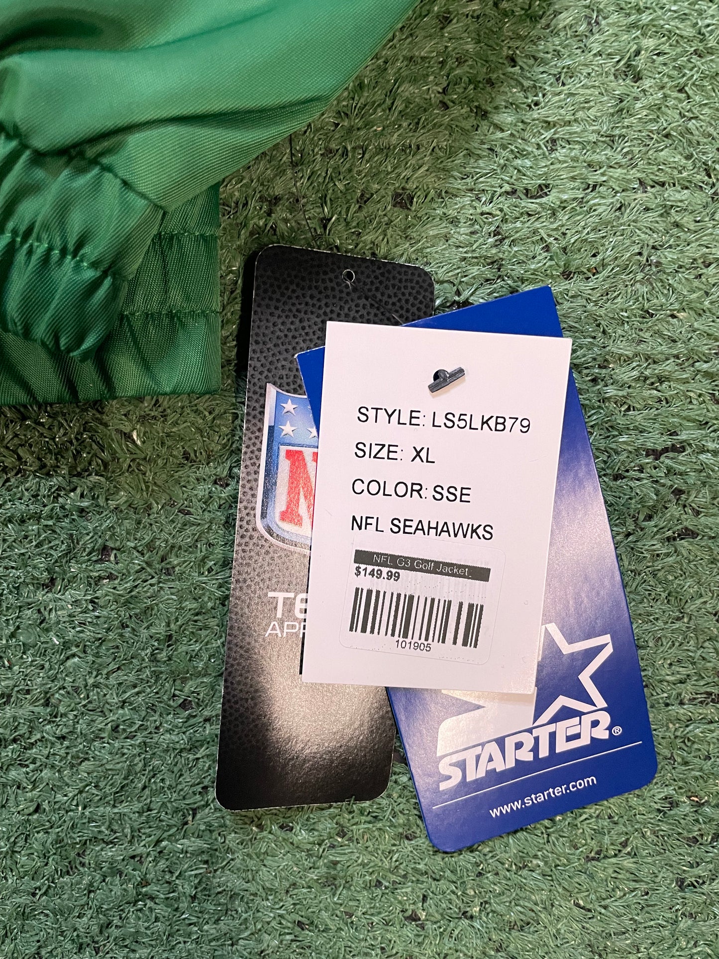 Seattle Seahawks green starter jacket