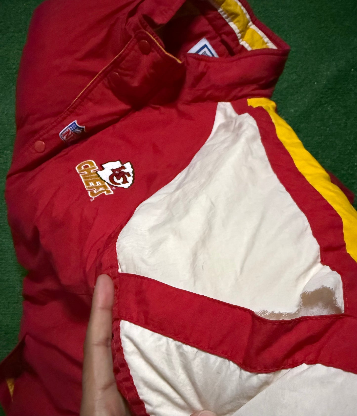 Vintage NFL Kansas City Chiefs Jackeg