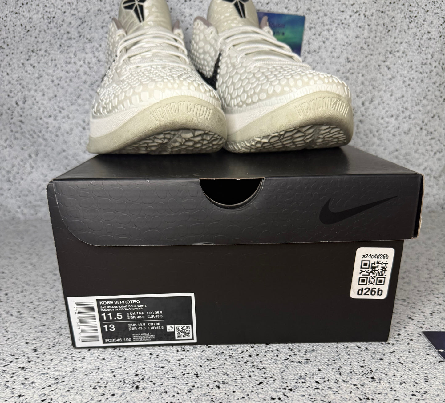 Kobe 6 All Star Sail 11.5 Men/13 Women “Preowned”