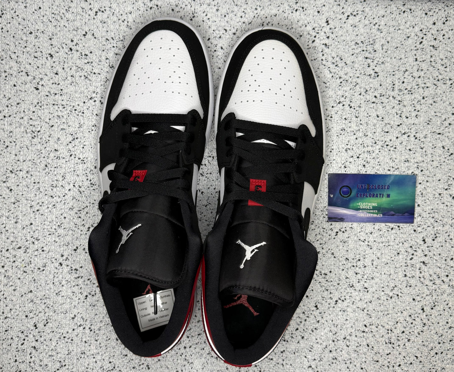 Jordan 1 Low Black Toe