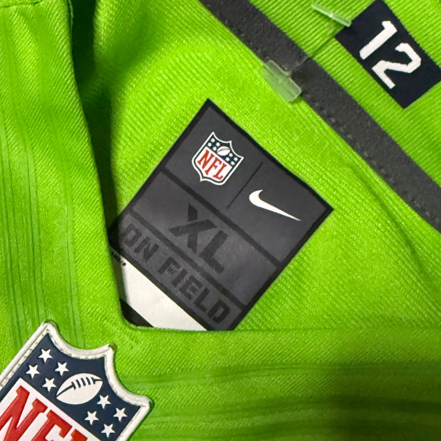 Seattle Seahawks Russell Wilson Color Rush Jersey