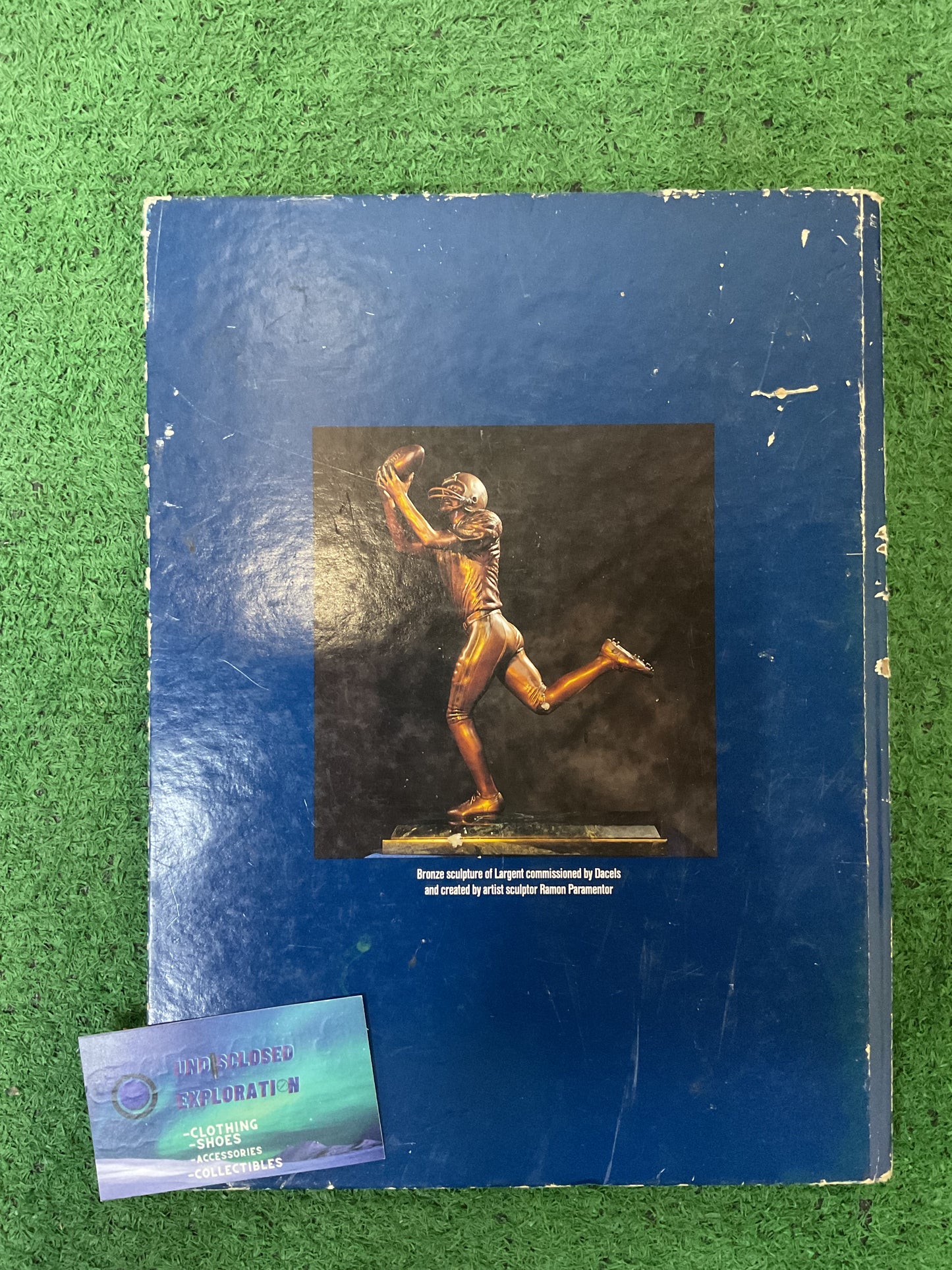 Vintage 1990 Seattle Seahawks Steve Largent Commemoratove Book
