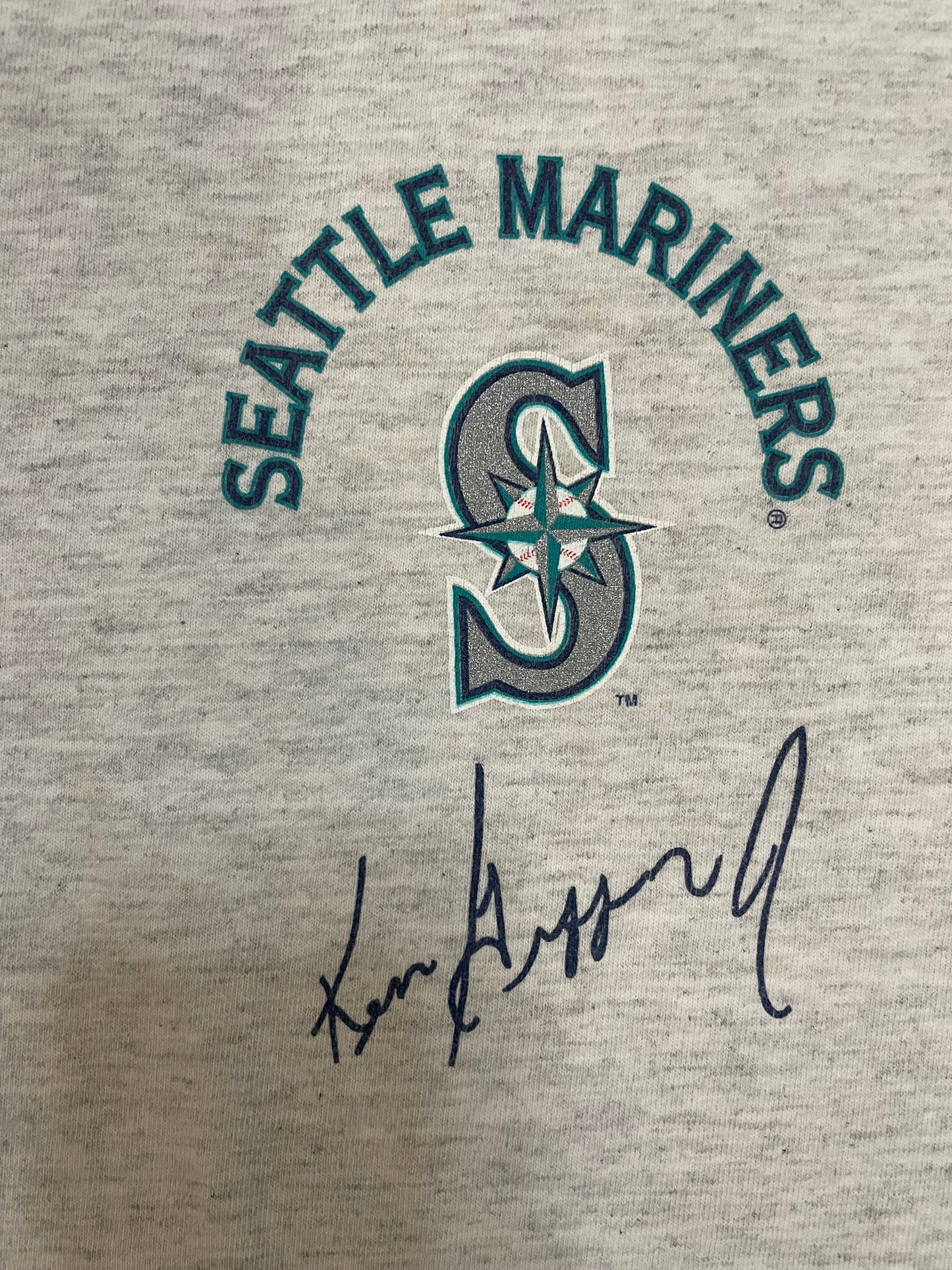 Vintage 1990s Seattle Mariners Ken Griffey tee