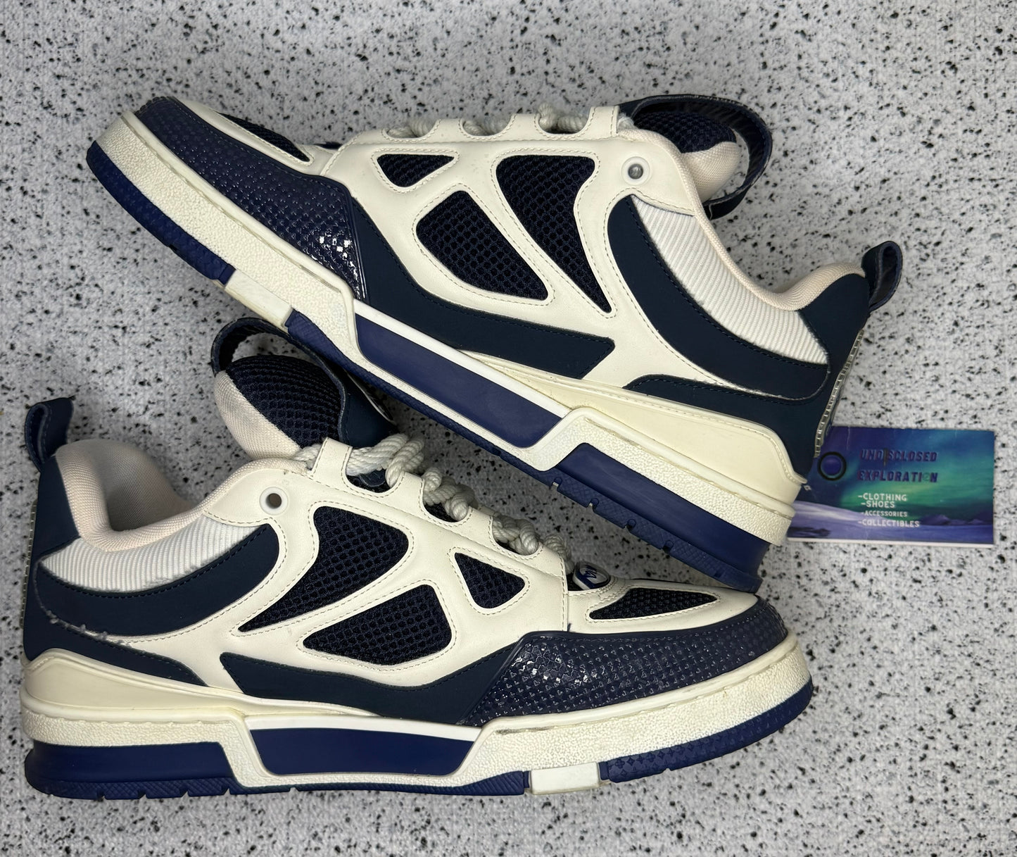 Louis Vuitton LV Skate Marine 8.5 UK/9.5 Men “Preowned”