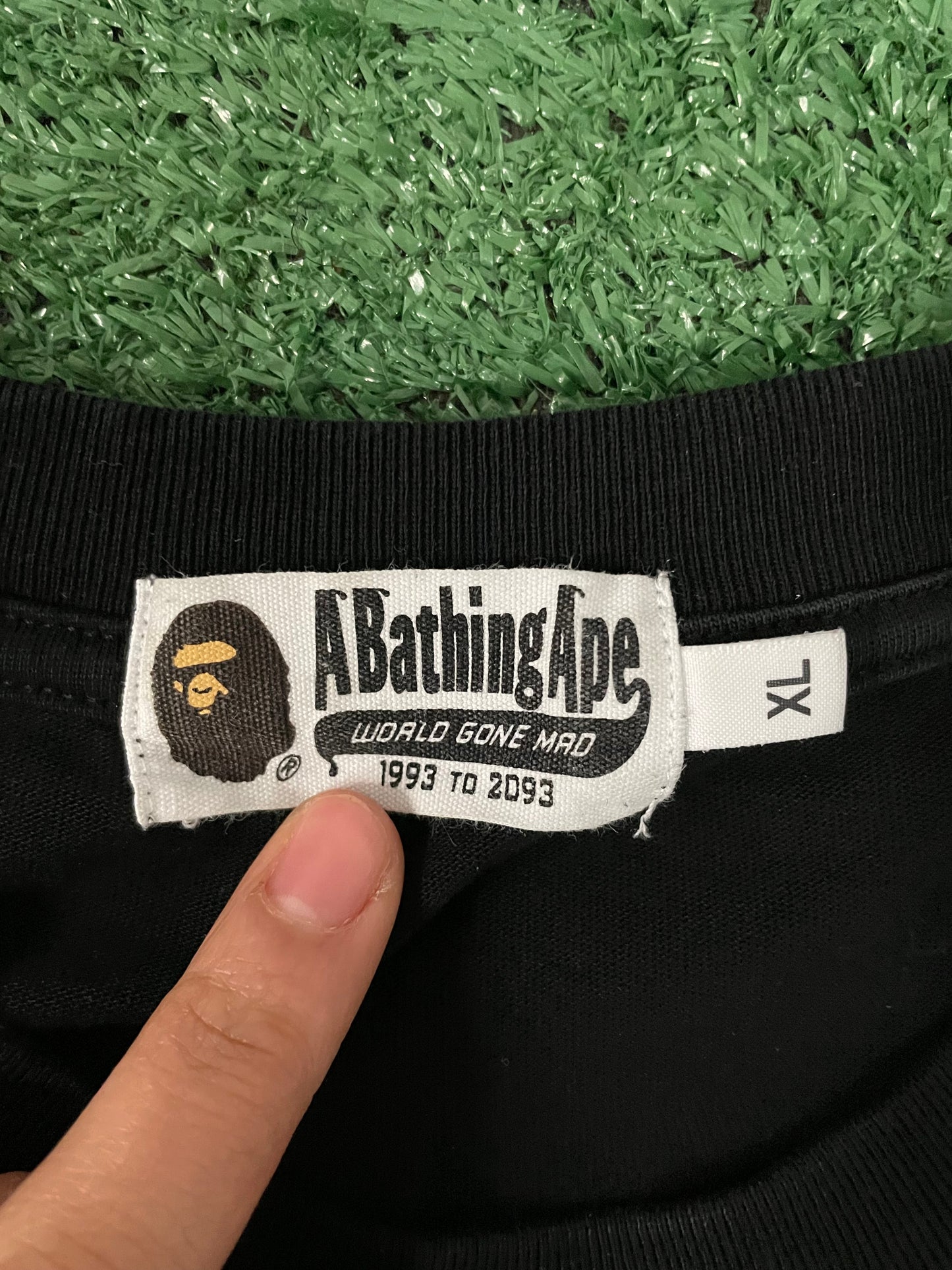 Bape Bathing Ape triple ape head tee