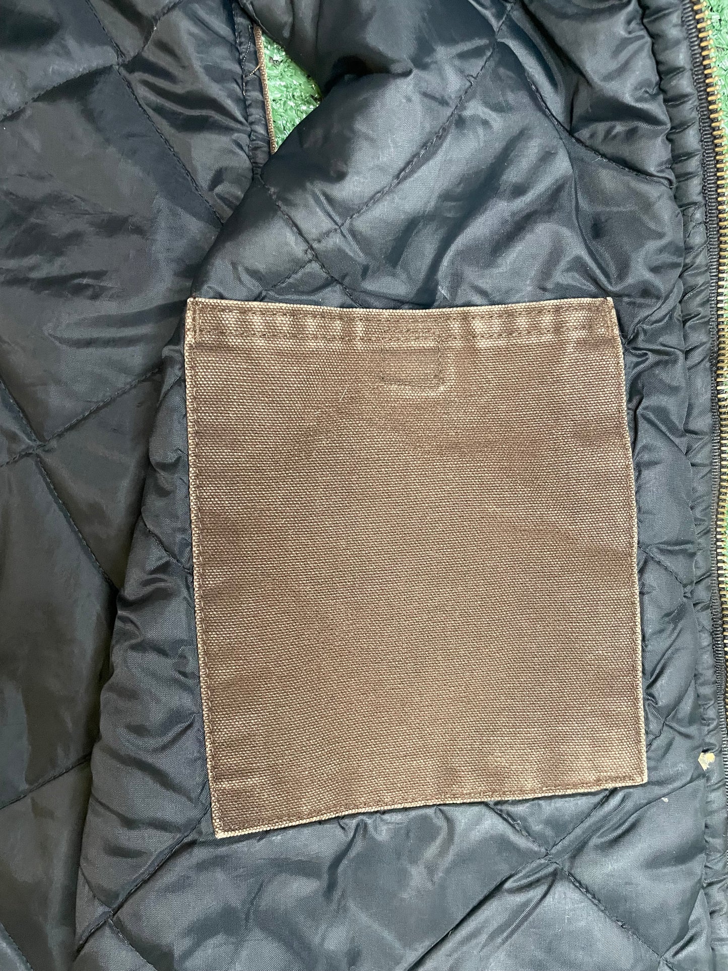 Vintage Carhartt dark brown vest