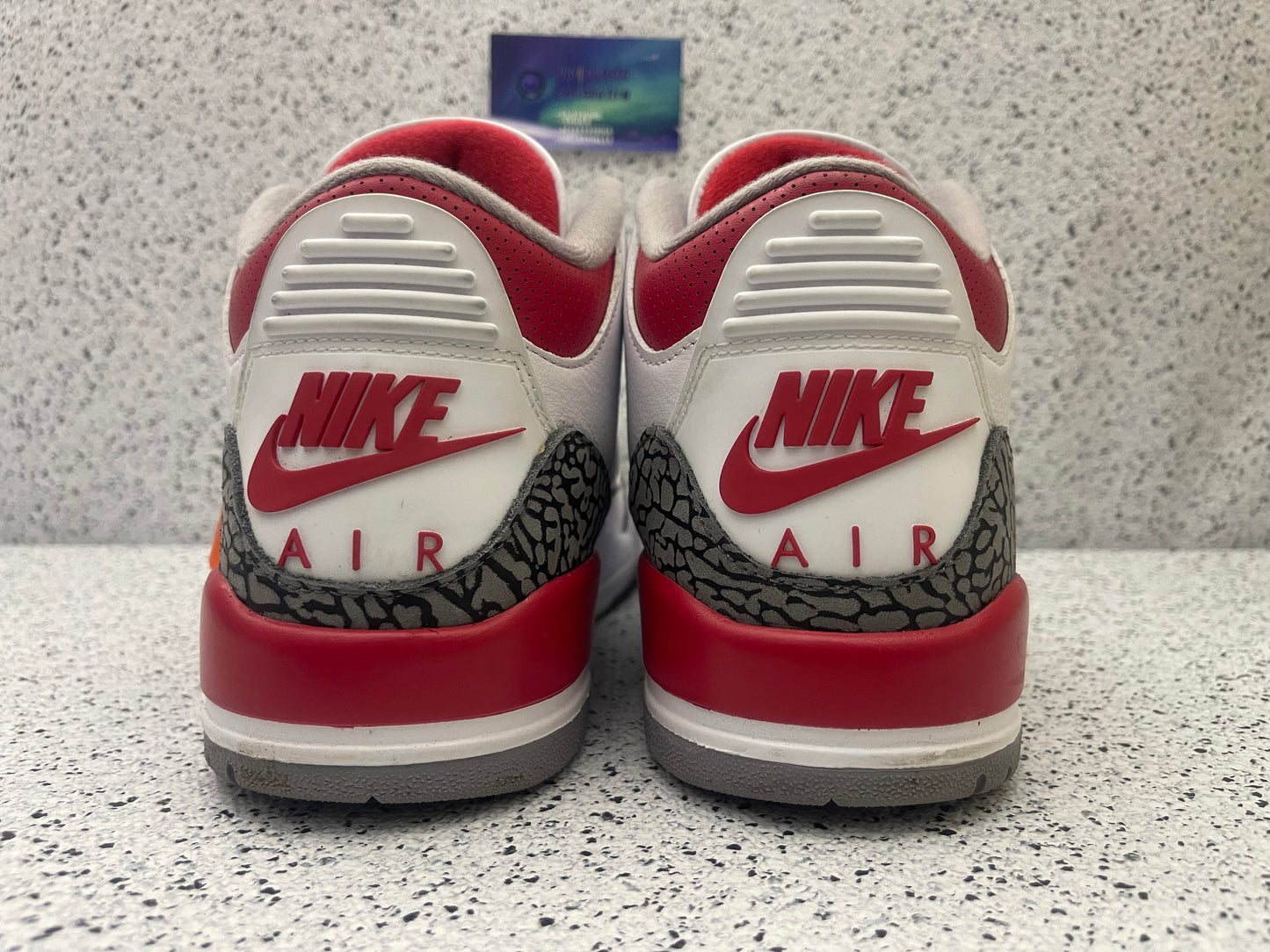 Jordan 3 Fire Red 10 Men/11.5 Women “Preowned”