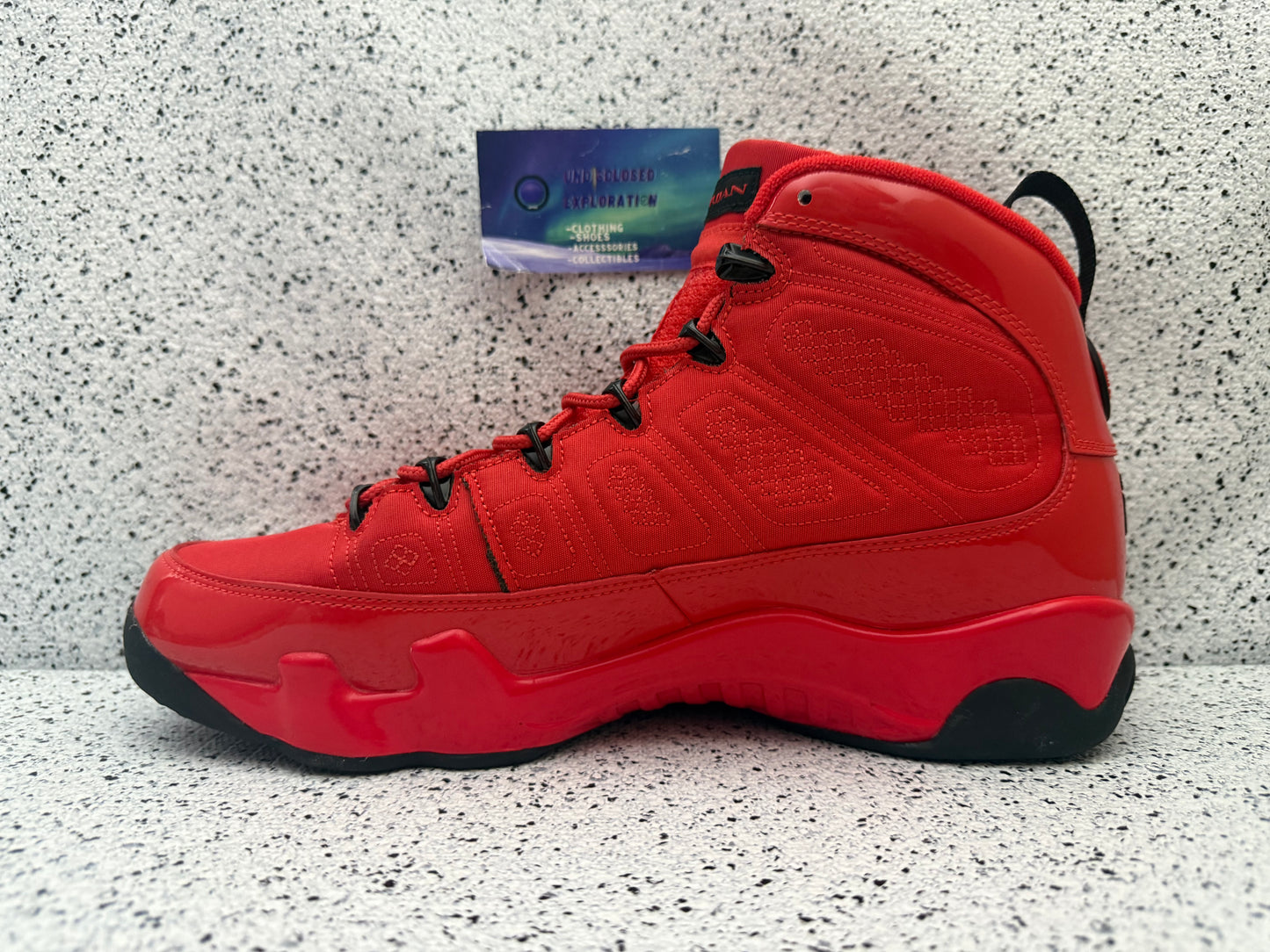 Jordan 9 Chile 11 Men/12.5 Women “Preowned”
