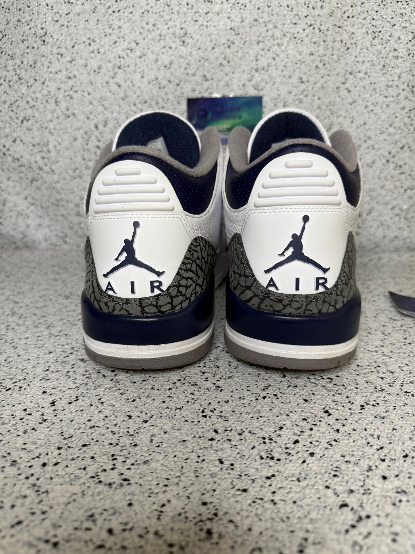Jordan 3 Midnight Navy 11.5 Men/13 Women “Preowned”
