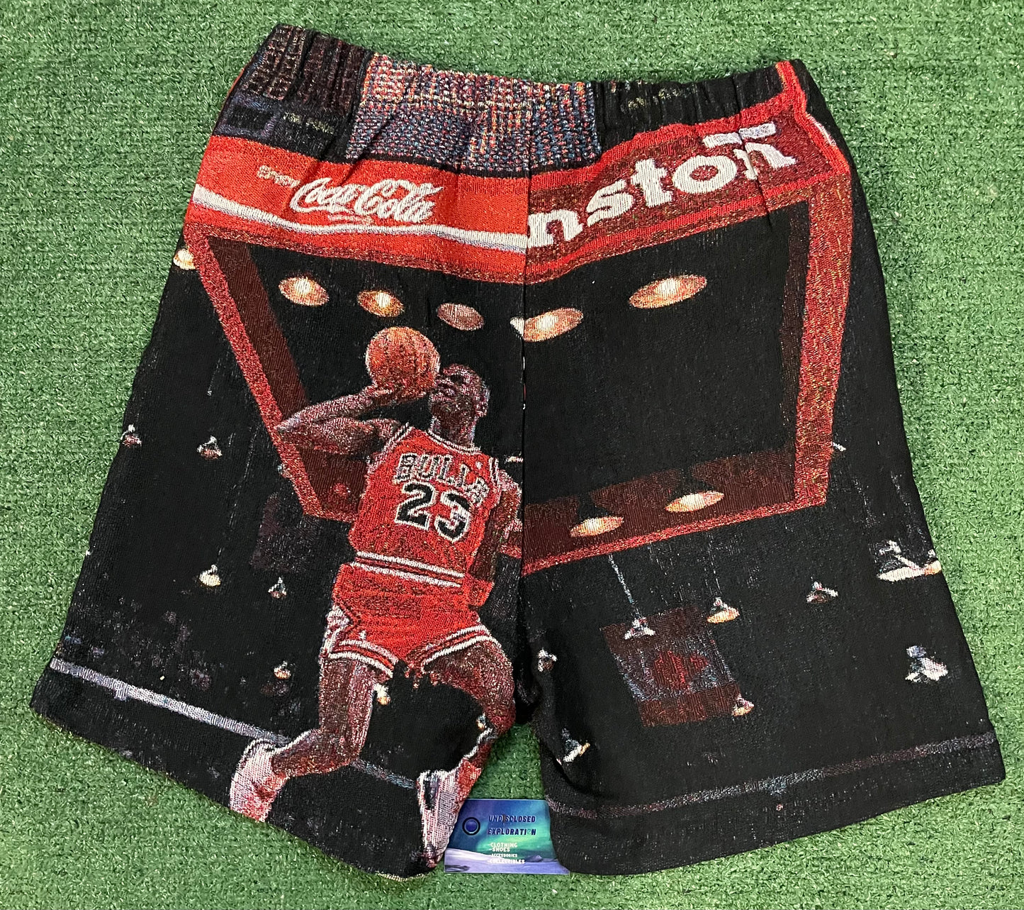 Michael Jordan tapestry shorts