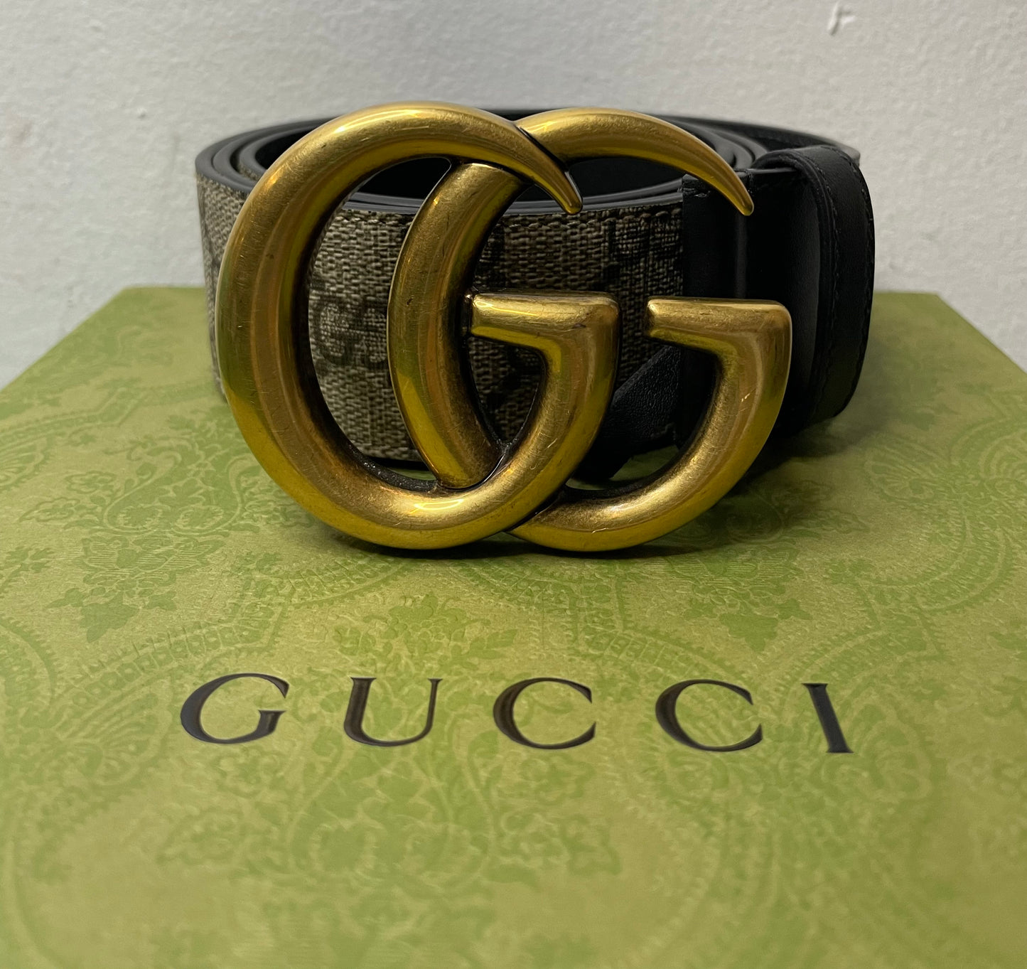 Gucci GG Marmont Monogram belt