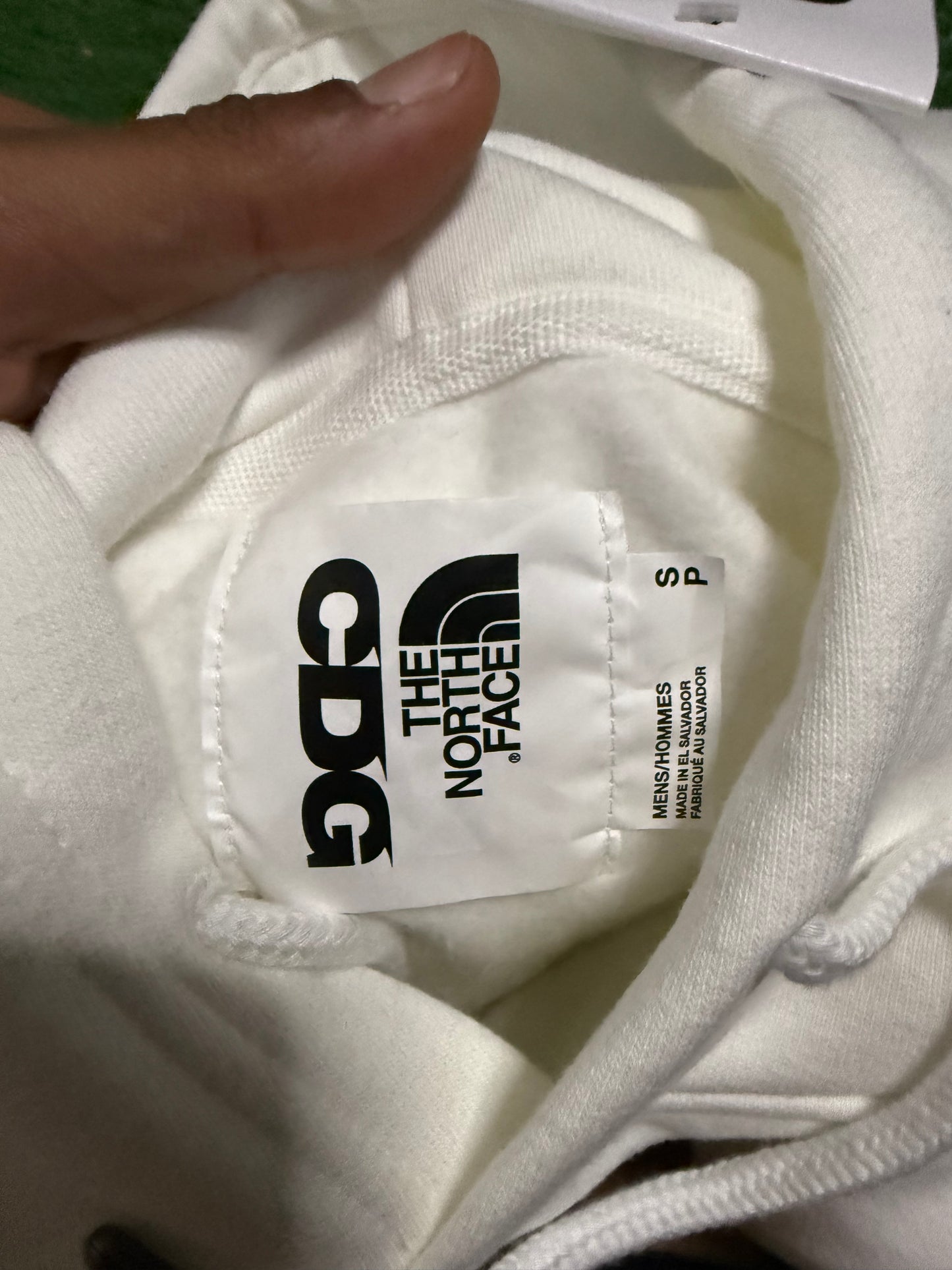North Face CDG Icon Hoodie White